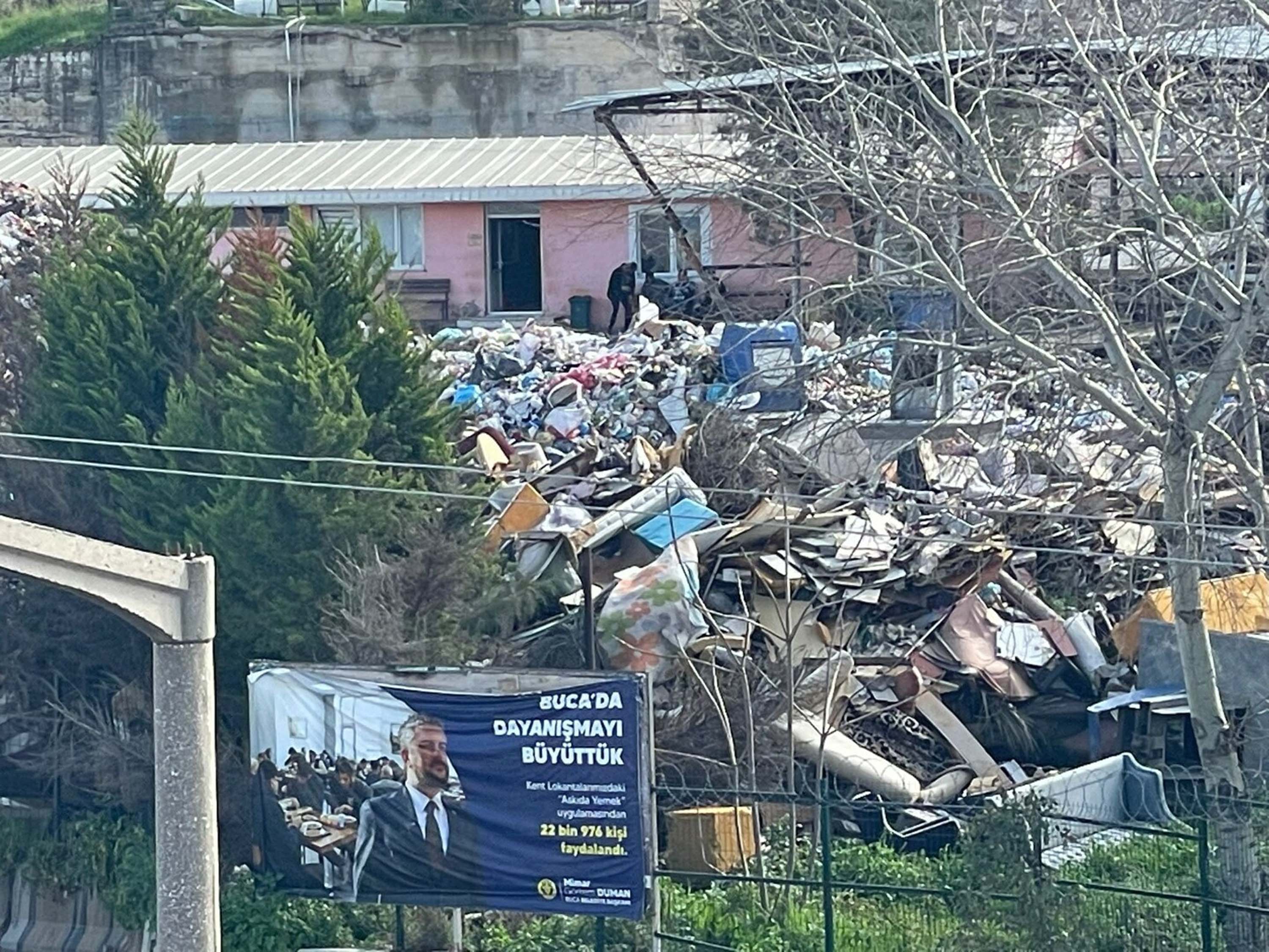 Buca sel çöp kirliliği