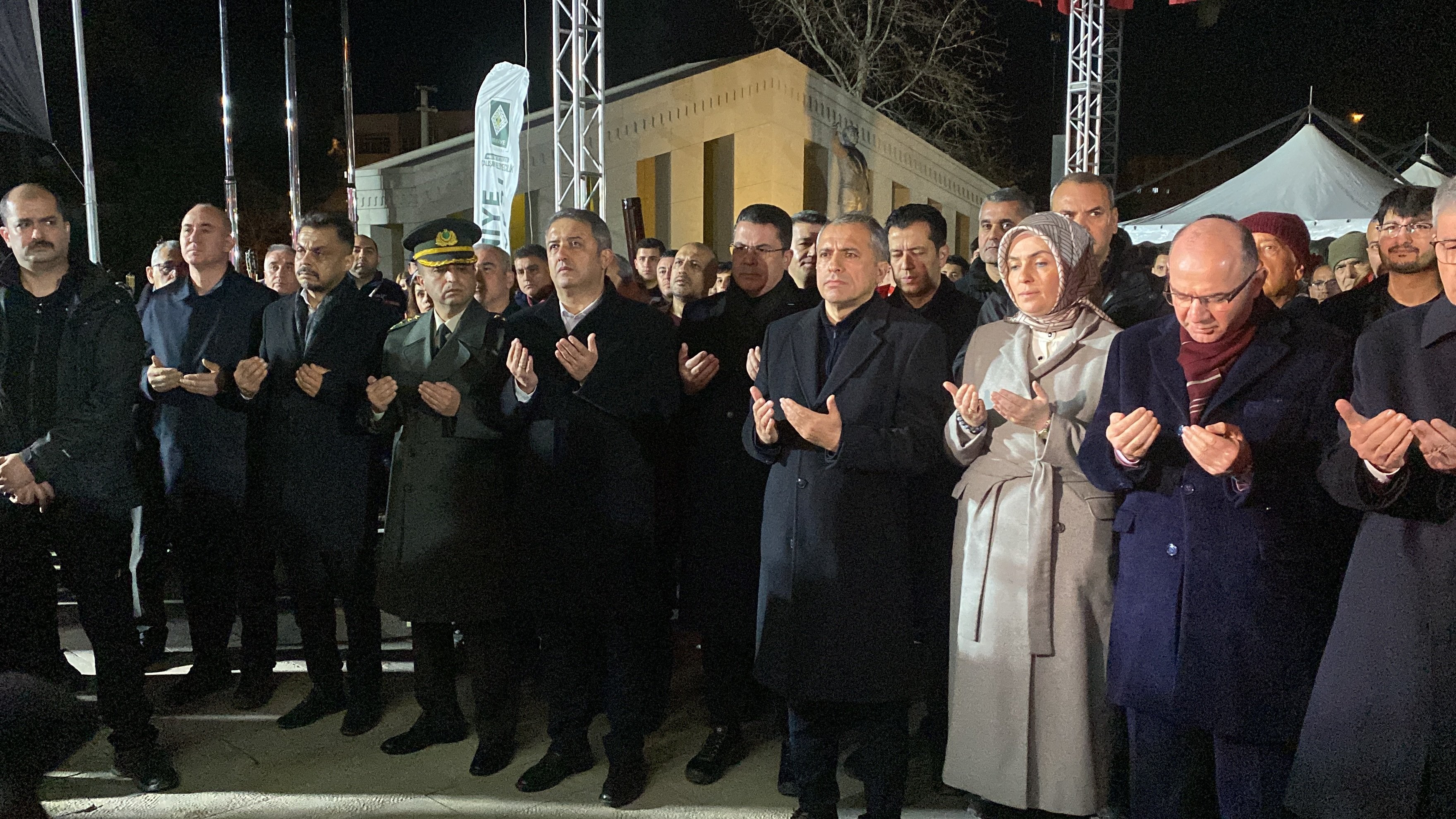 Osmaniye Deprem Anma Töreni Katılımcılar