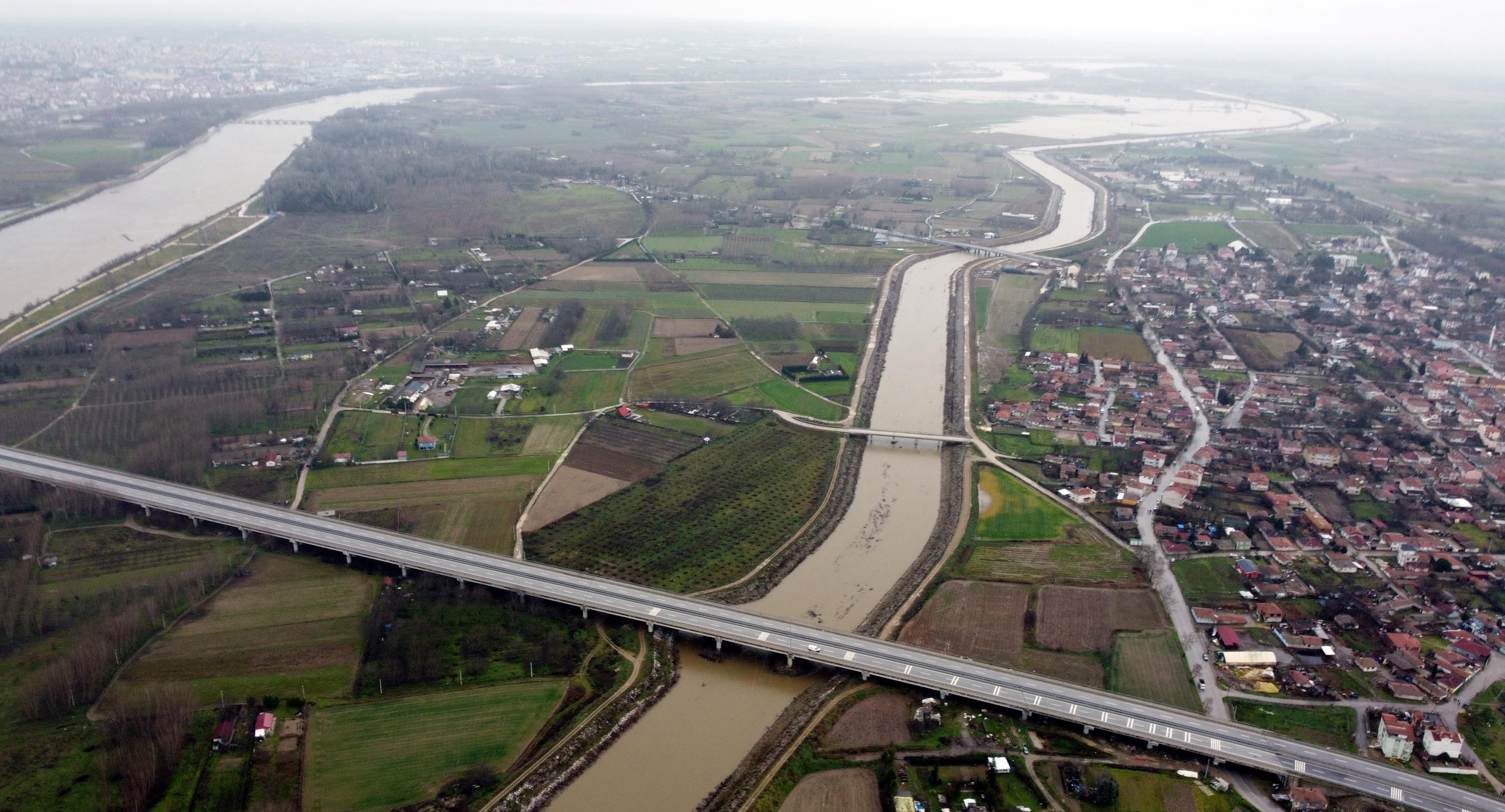 Kanal Edirne projesi haritası