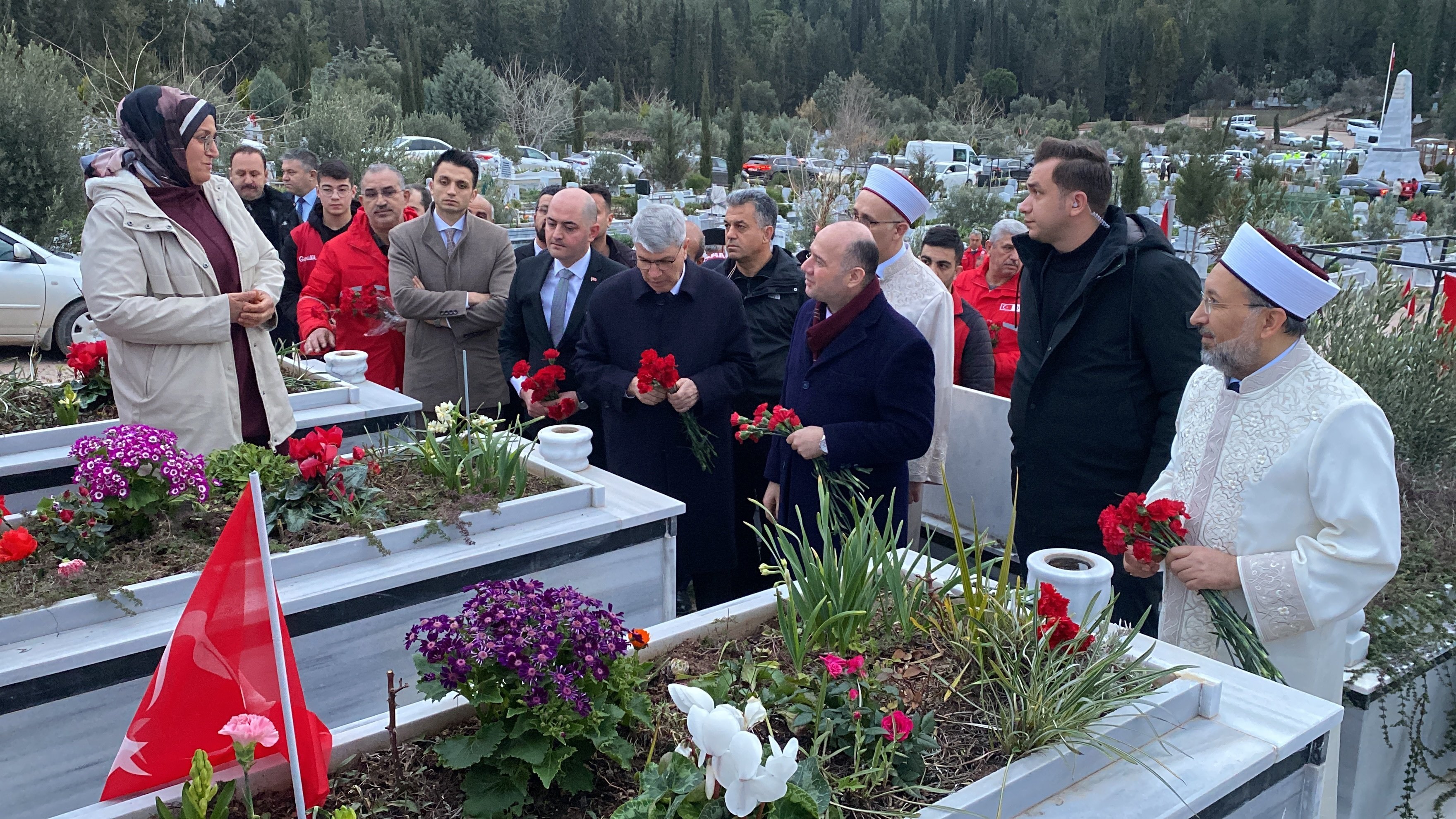 Osmaniye Deprem Anma Töreni Katılımcıları