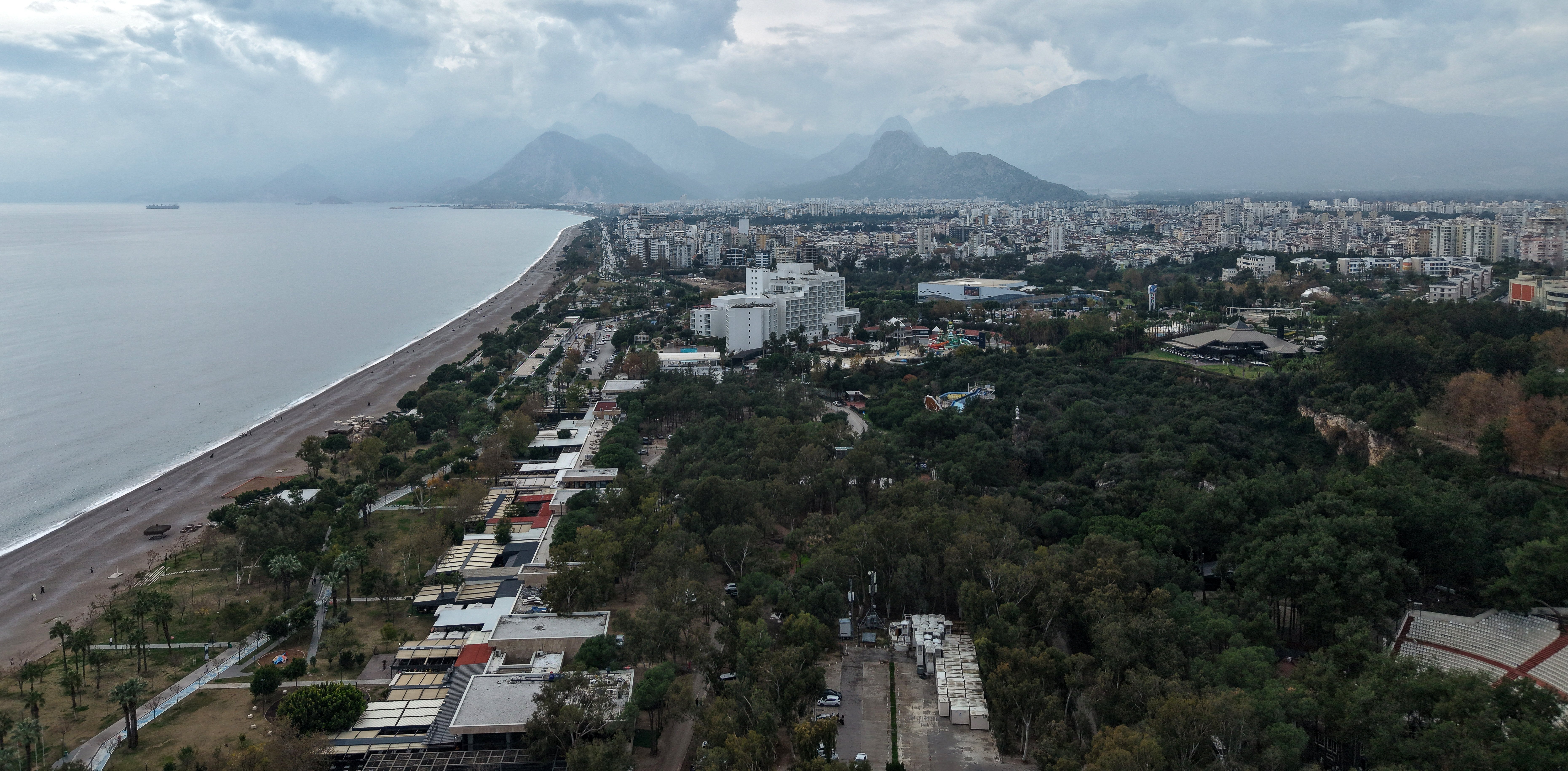 Antalya Meltem Bölgesi Havadan Görünüm