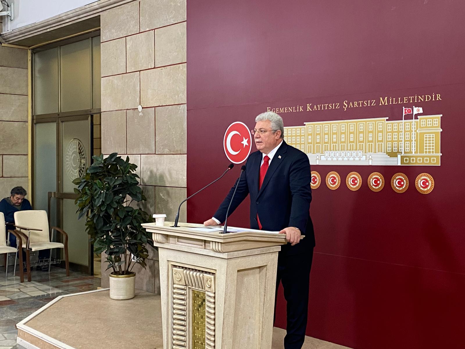 Muhammet Emin Akbaşoğlu TBMM Basın Toplantısı