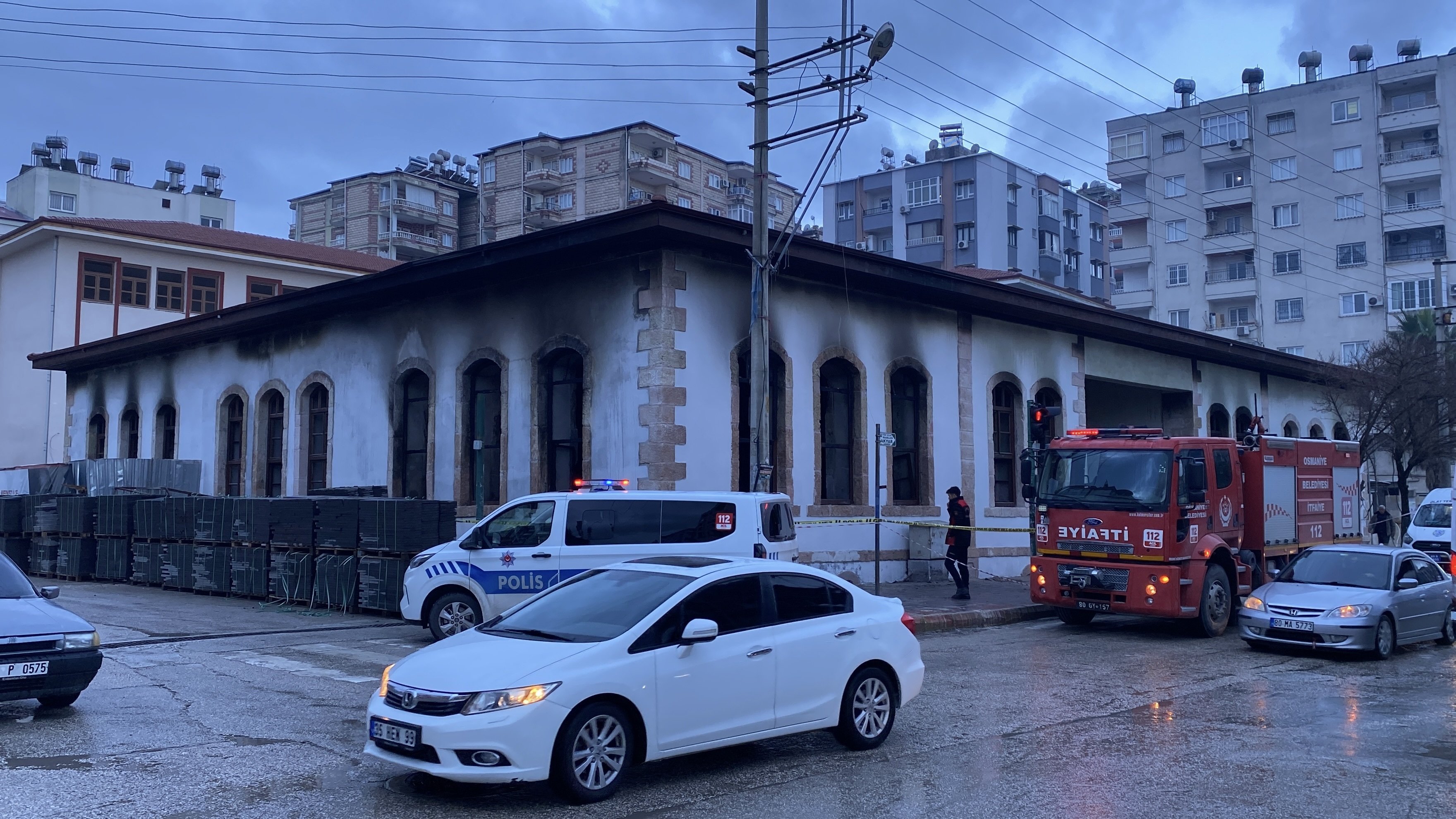 Yediocak İlkokulu Yangın