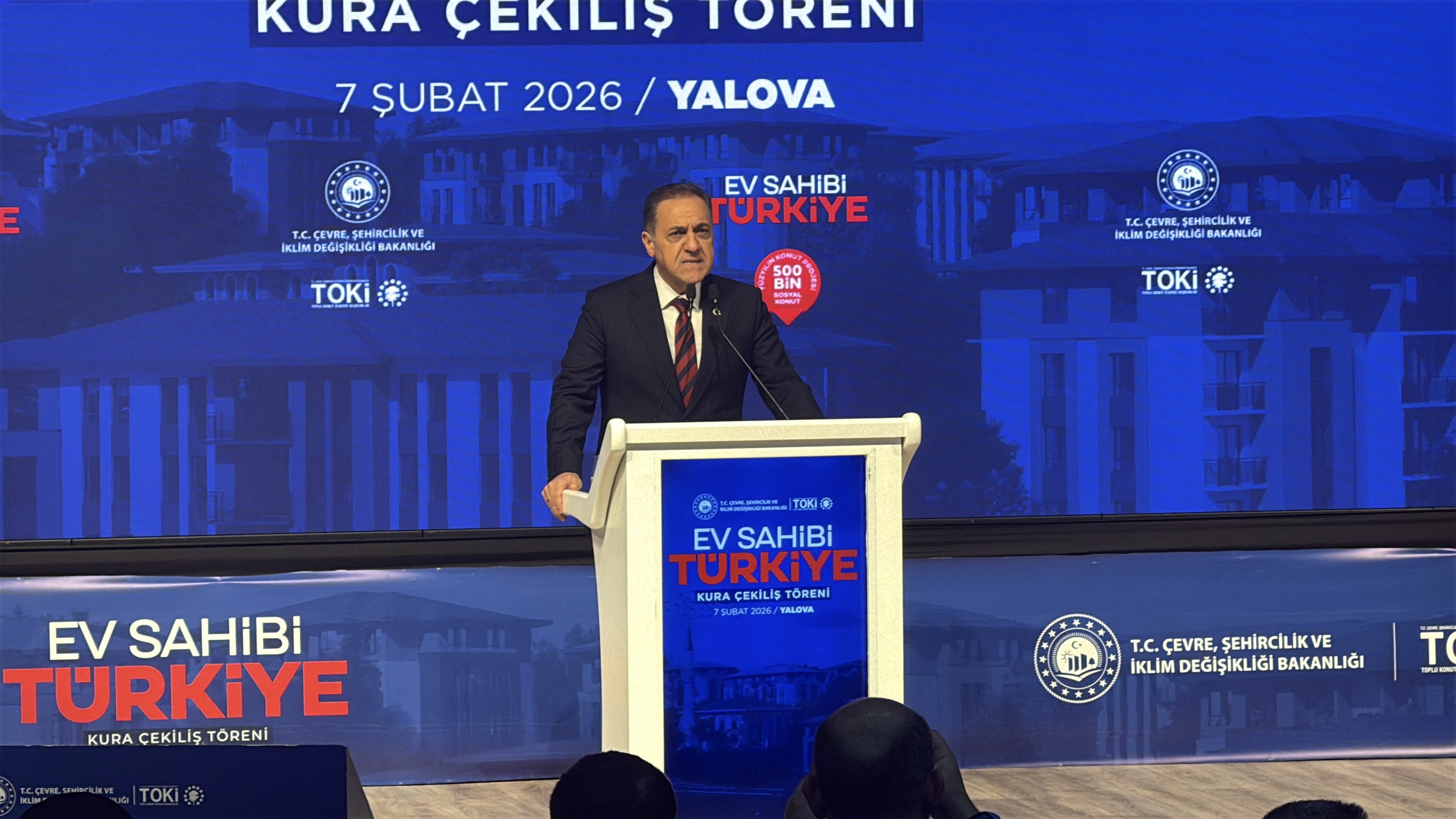Yalova TOKİ Kura Töreni Katılımcılar