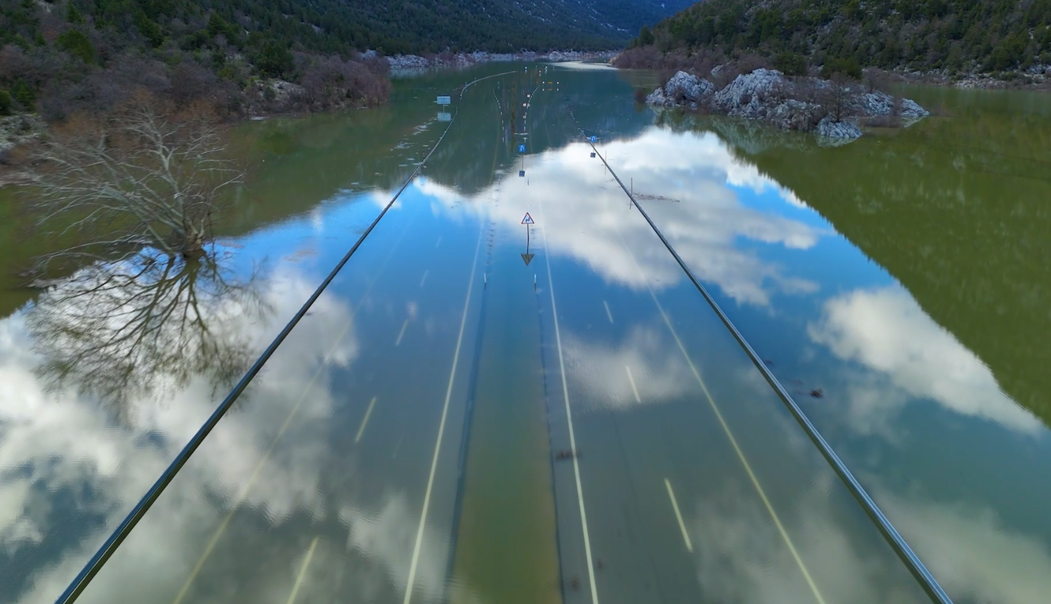 Antalya yağmur su baskını