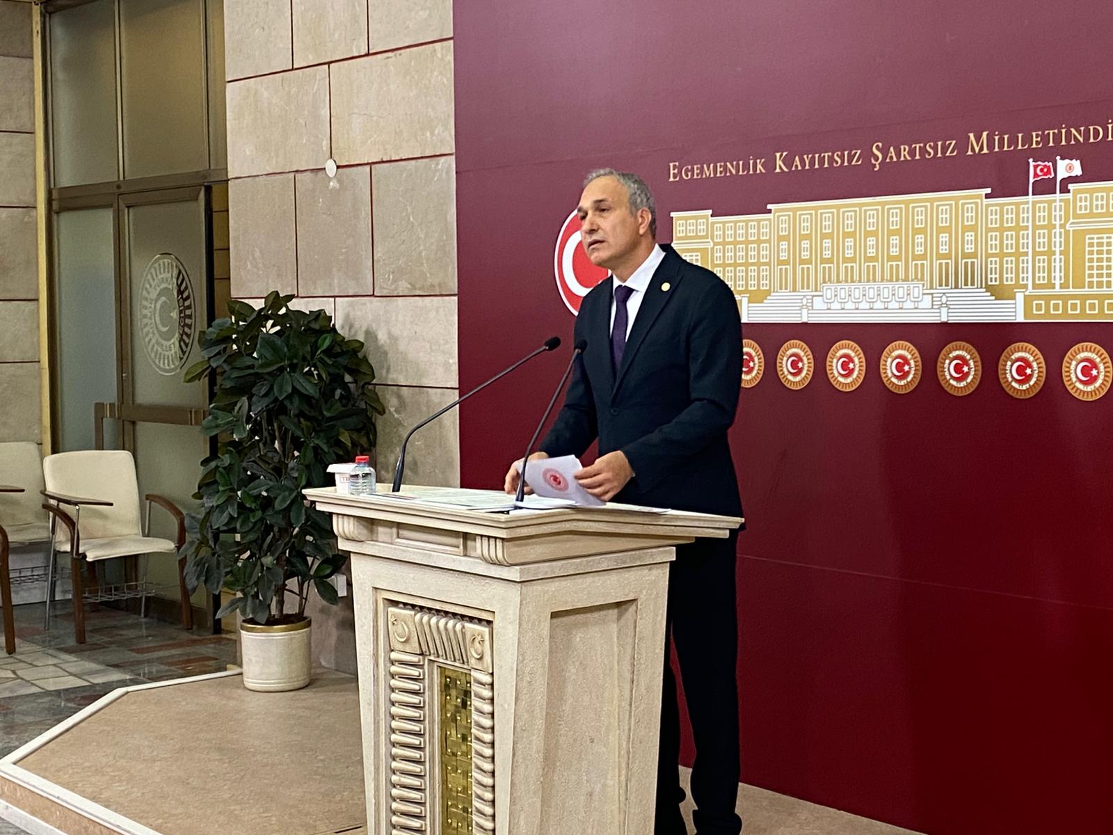 CHP Genel Başkan Yardımcısı Suat Özçağdaş TBMM Basın Toplantısı