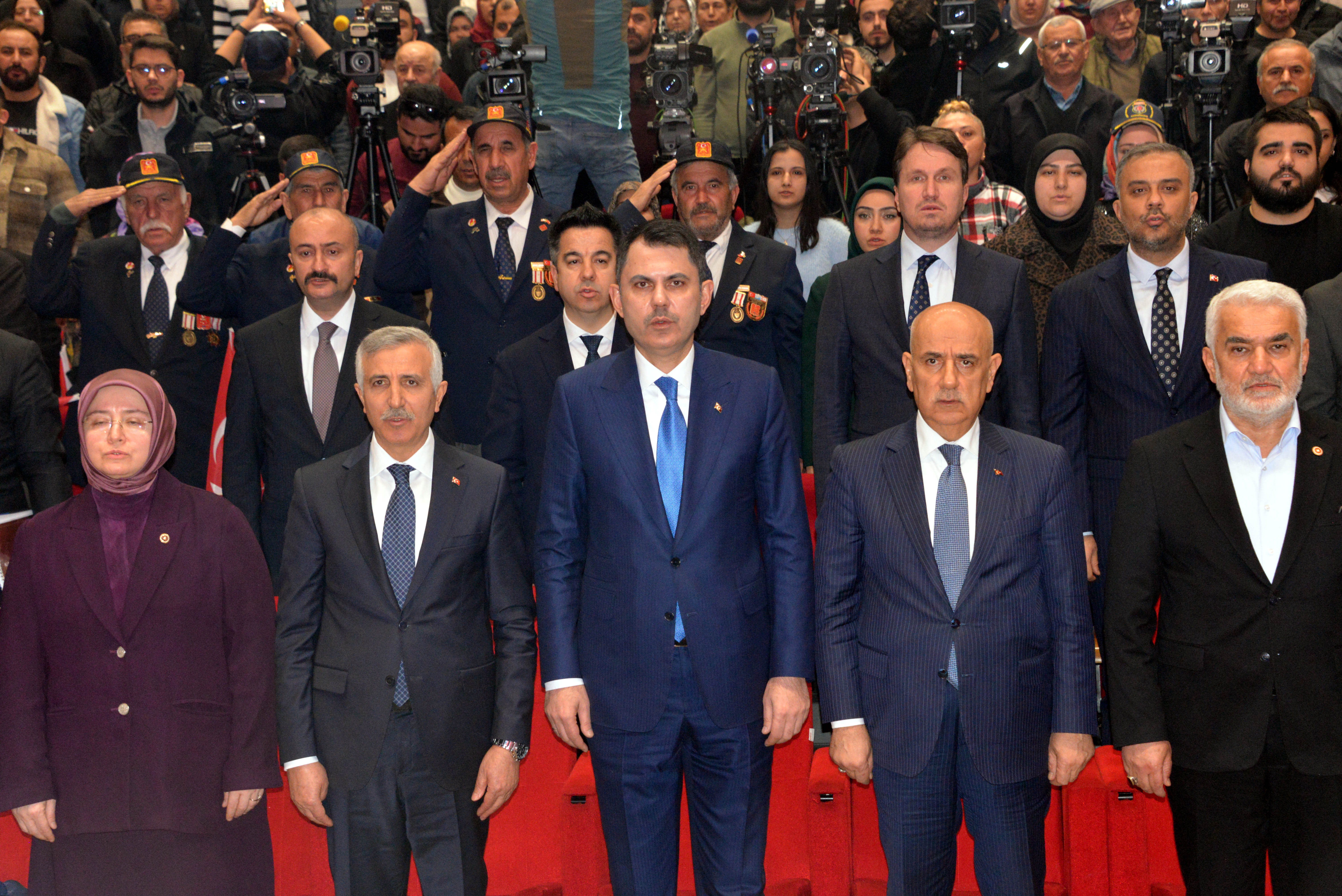 Kura çekimi töreni genel görünüm