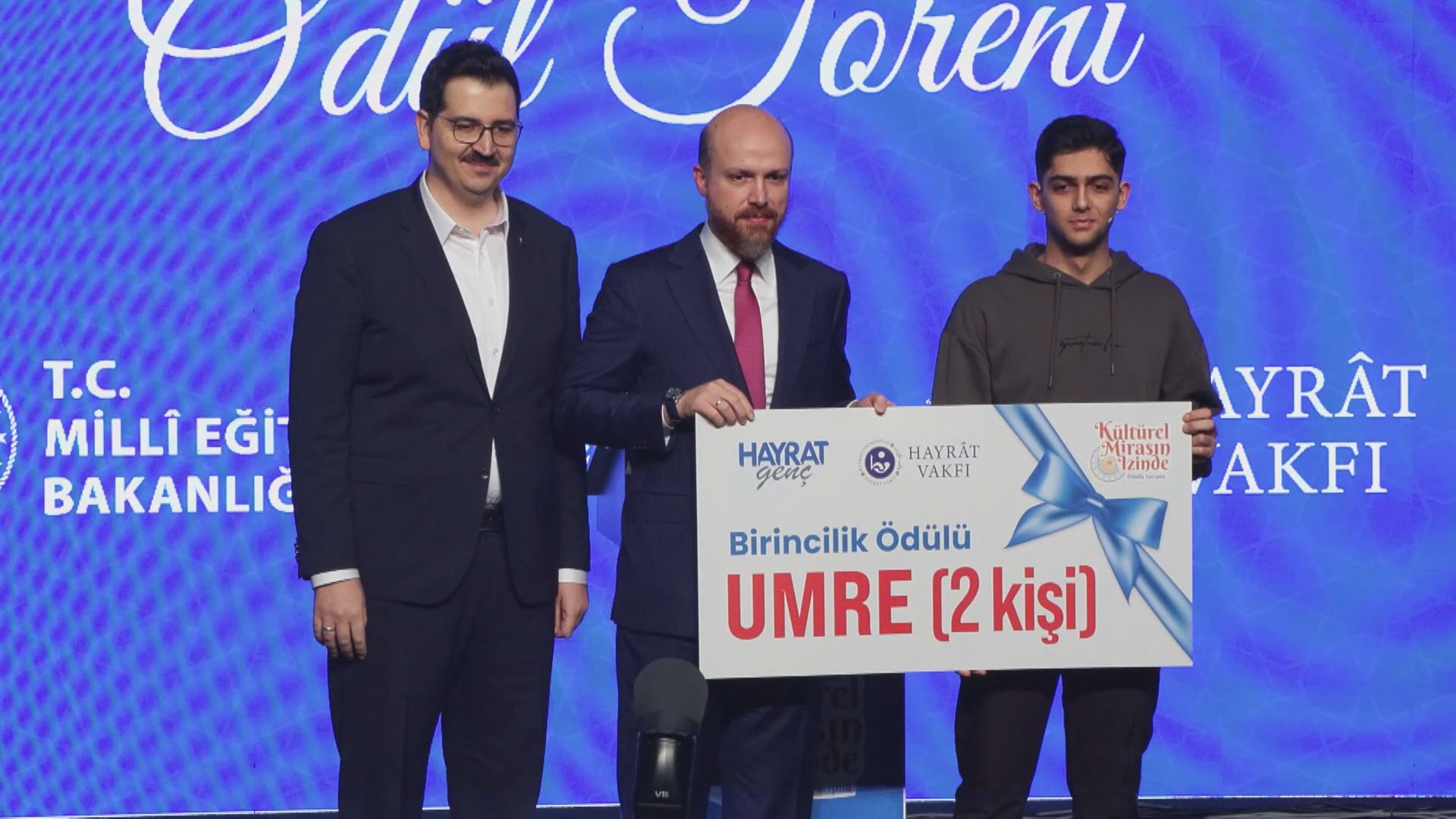 Kültürel Mirasın İzinde Projesi Final Programı ödül töreni ve katılımcılar