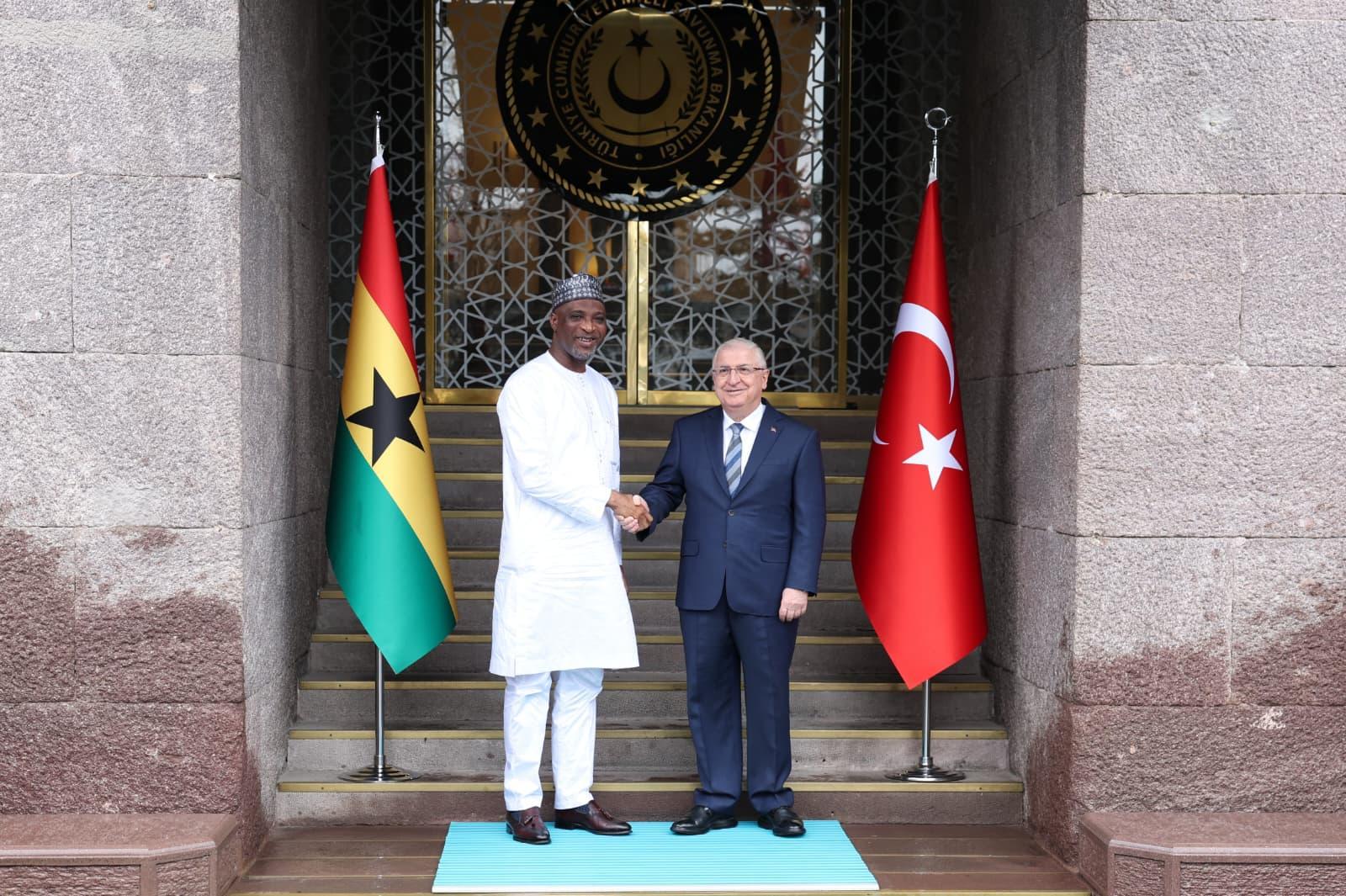 Gana İçişleri Bakanı Muntaka Ankara ziyareti