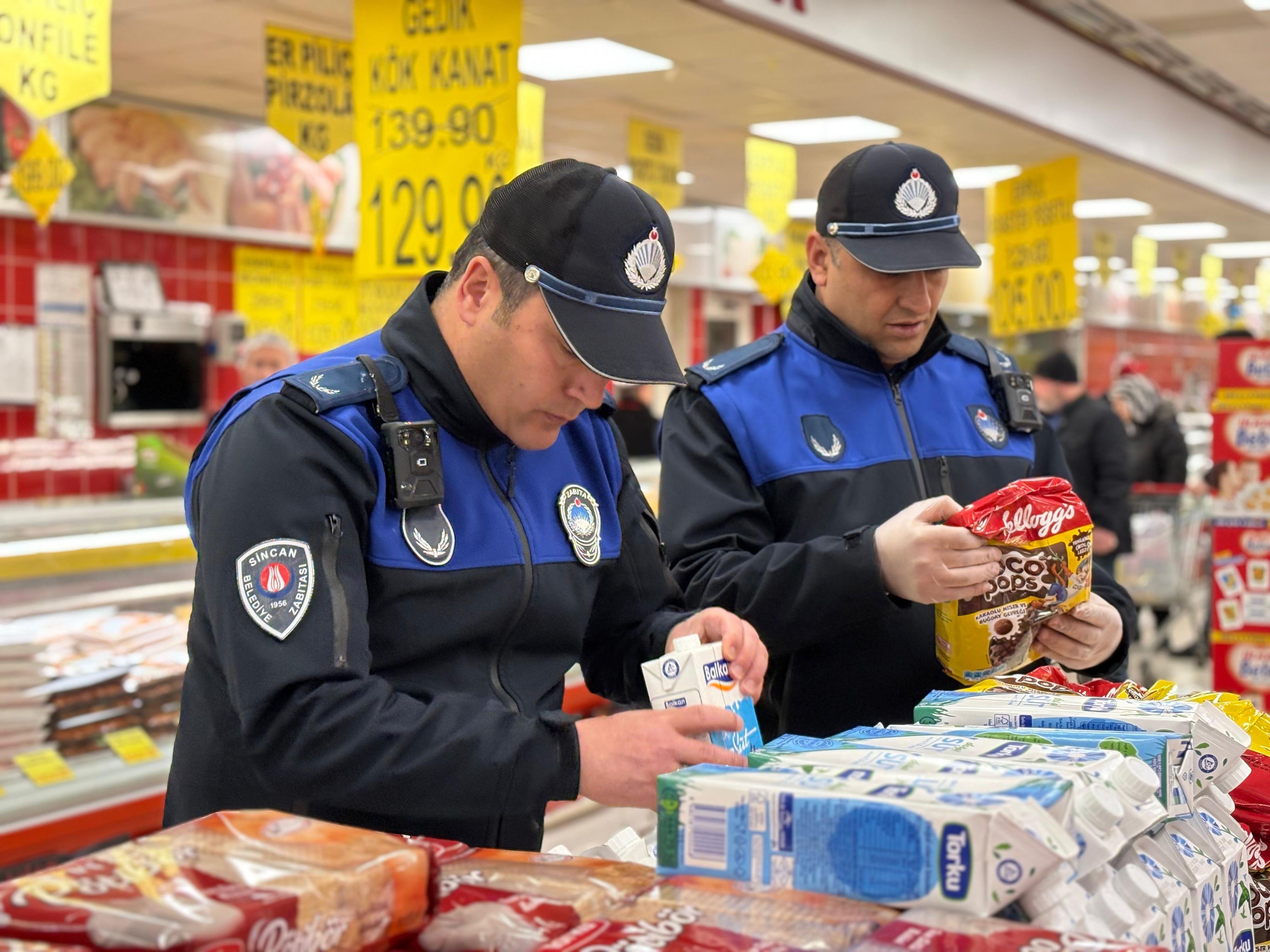 Sincan Belediyesi zabıta fırın denetimi