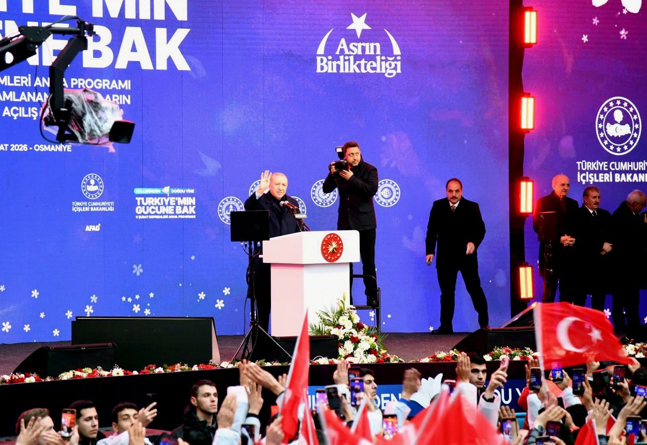 Cumhurbaşkanı Erdoğan Osmaniye Deprem Anma Töreni