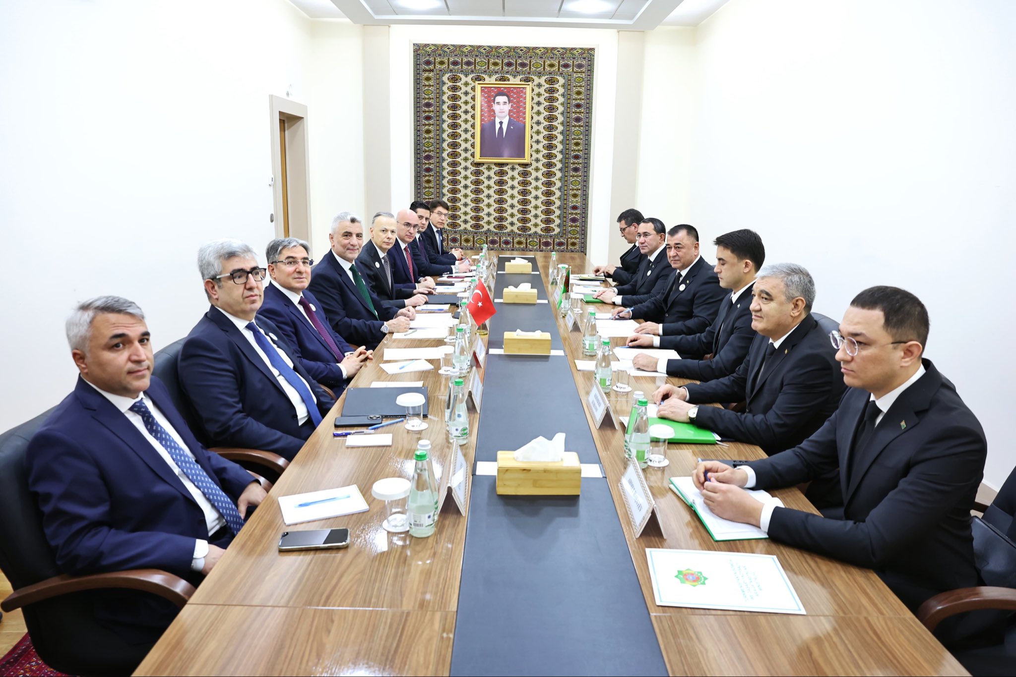 Ticaret Bakanı Ömer Bolat Türkmenistan görüşmesi