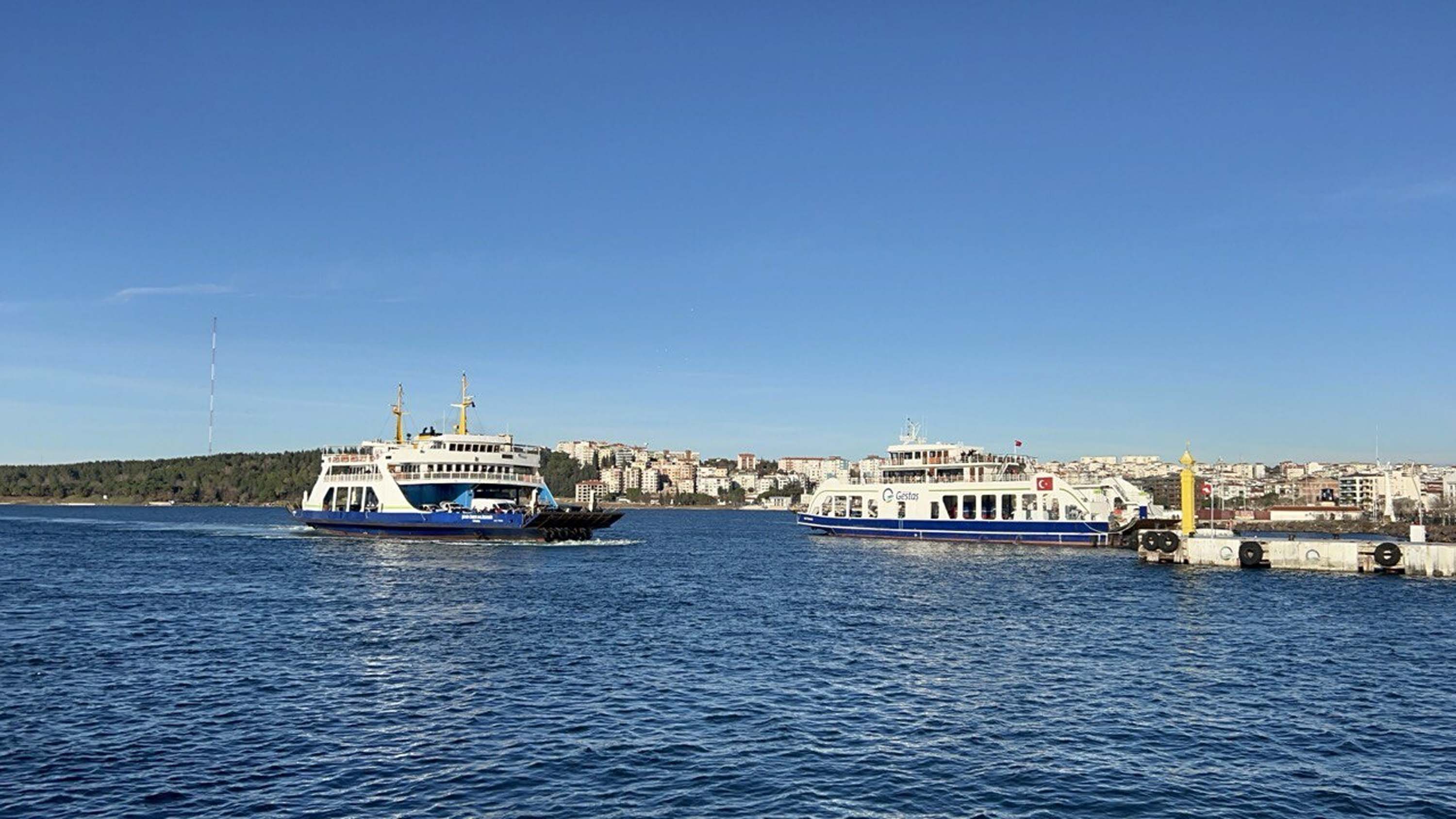 Bozcaada Gökçeada feribot iptal