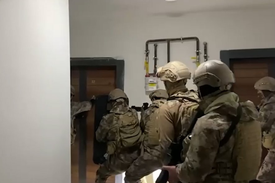 Hatay emniyet operasyon görüntüsü