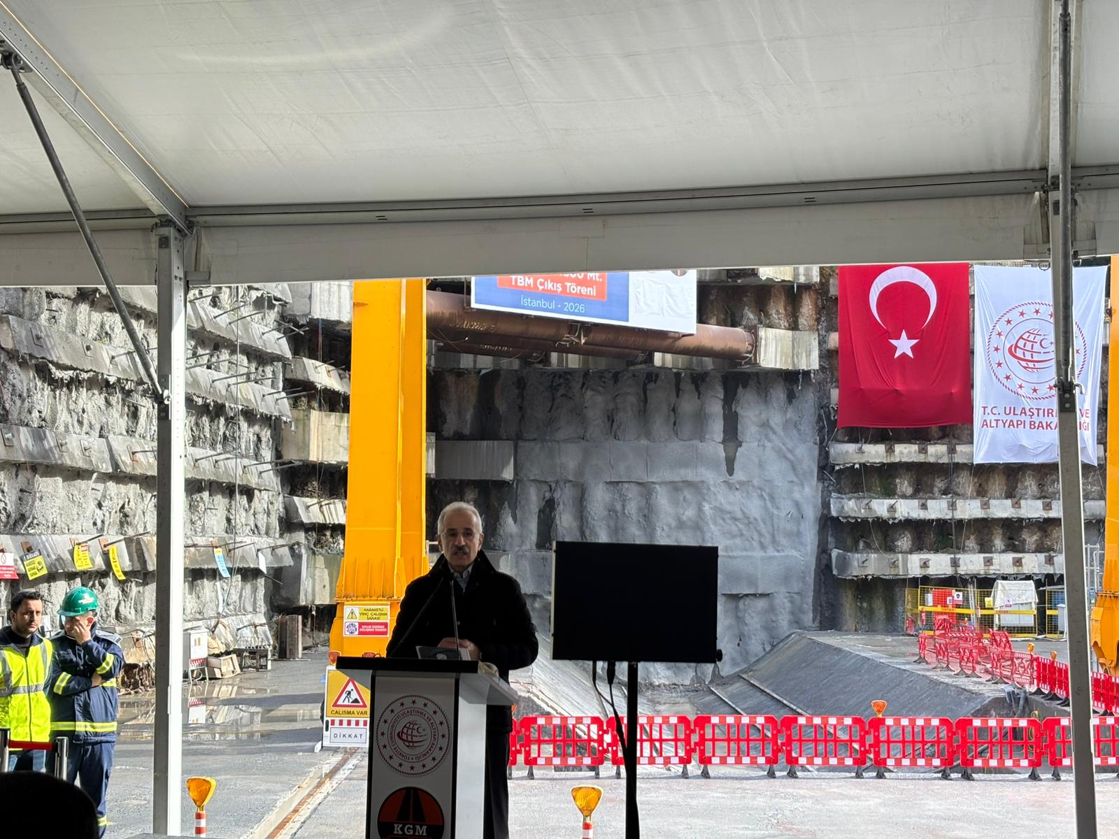 Sarıyer-Kilyos Tüneli İnşaat Çalışmaları