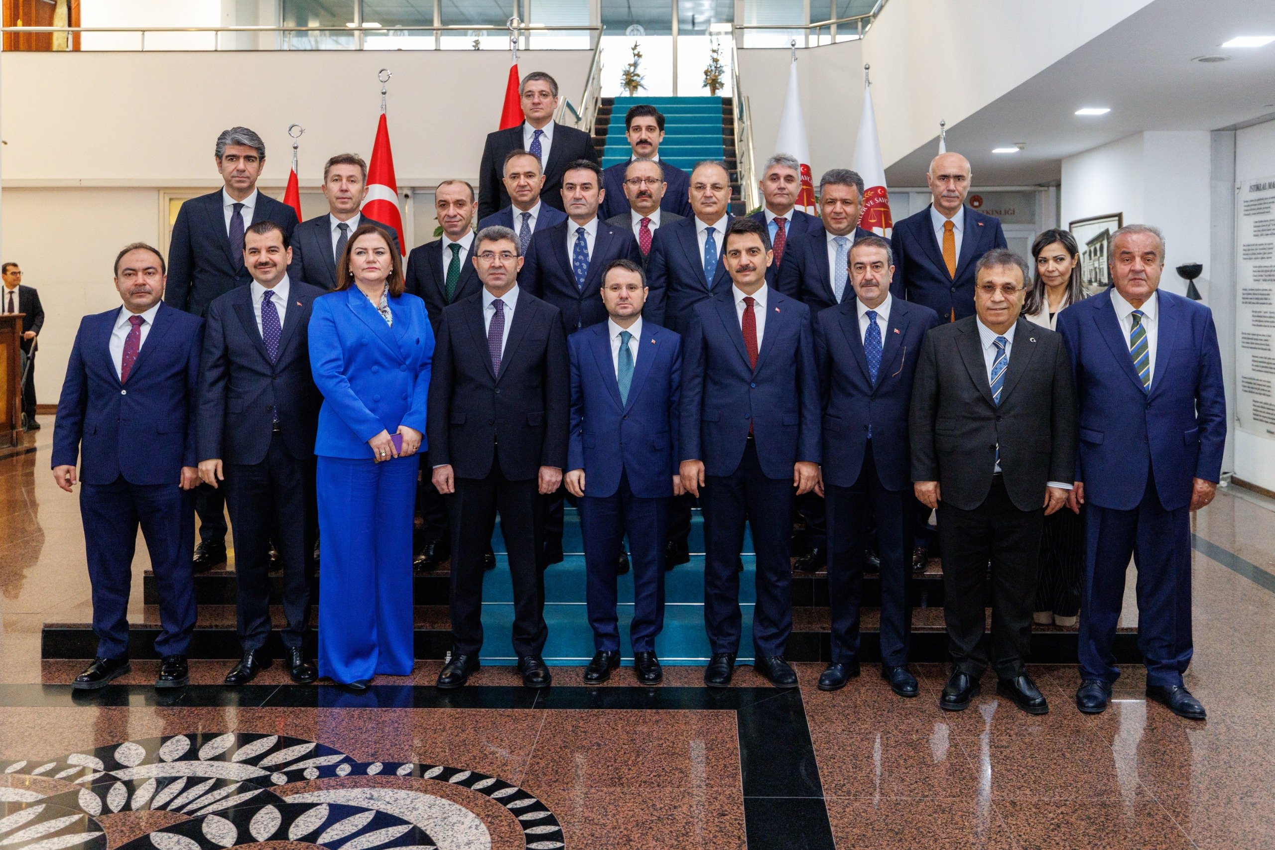 Adalet Bakanı Gürlek HSK Üyeleriyle