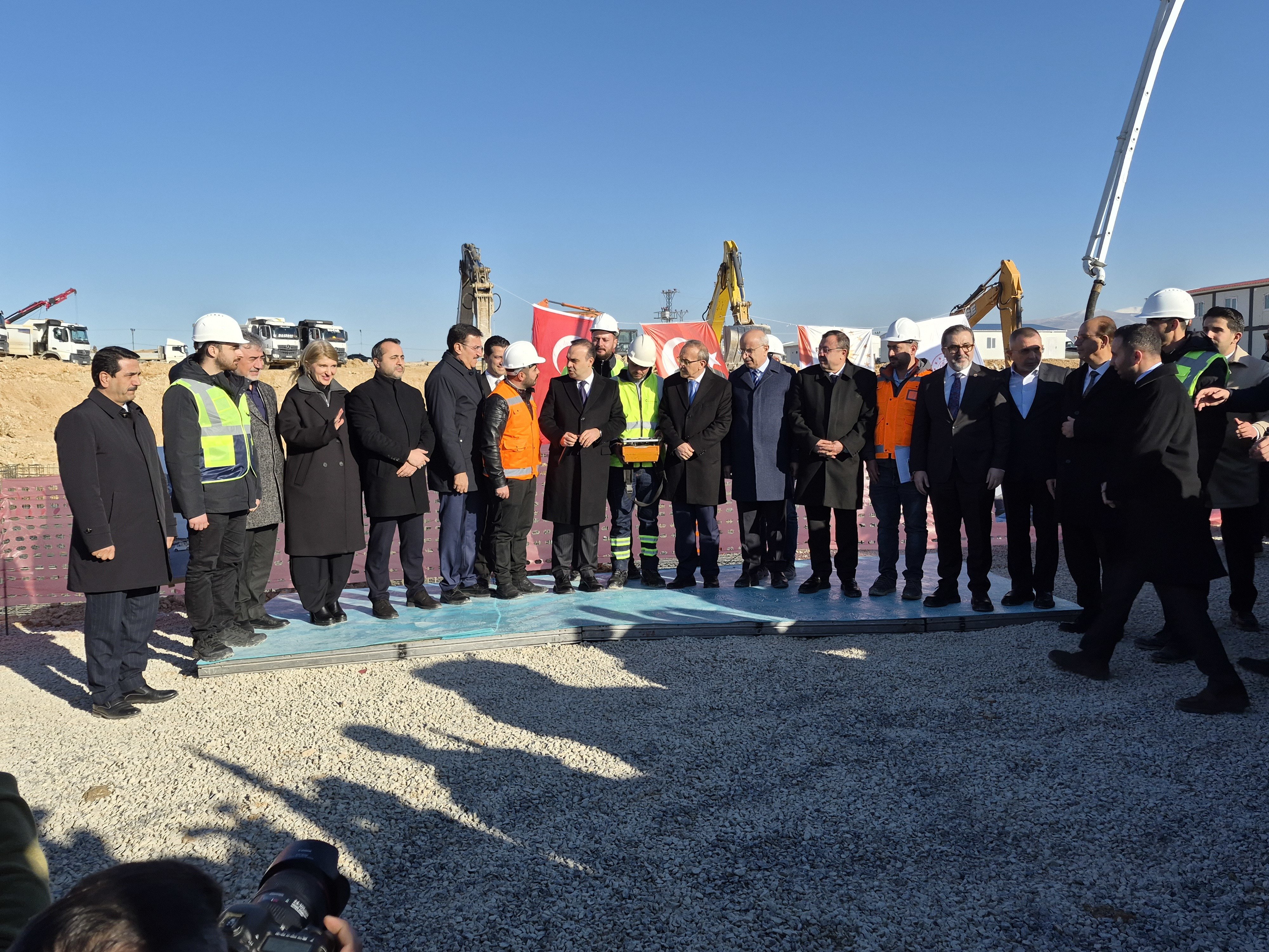 Bakan Kacır Yeşilyurt Sanayi Sitesi Temel Atma Töreni