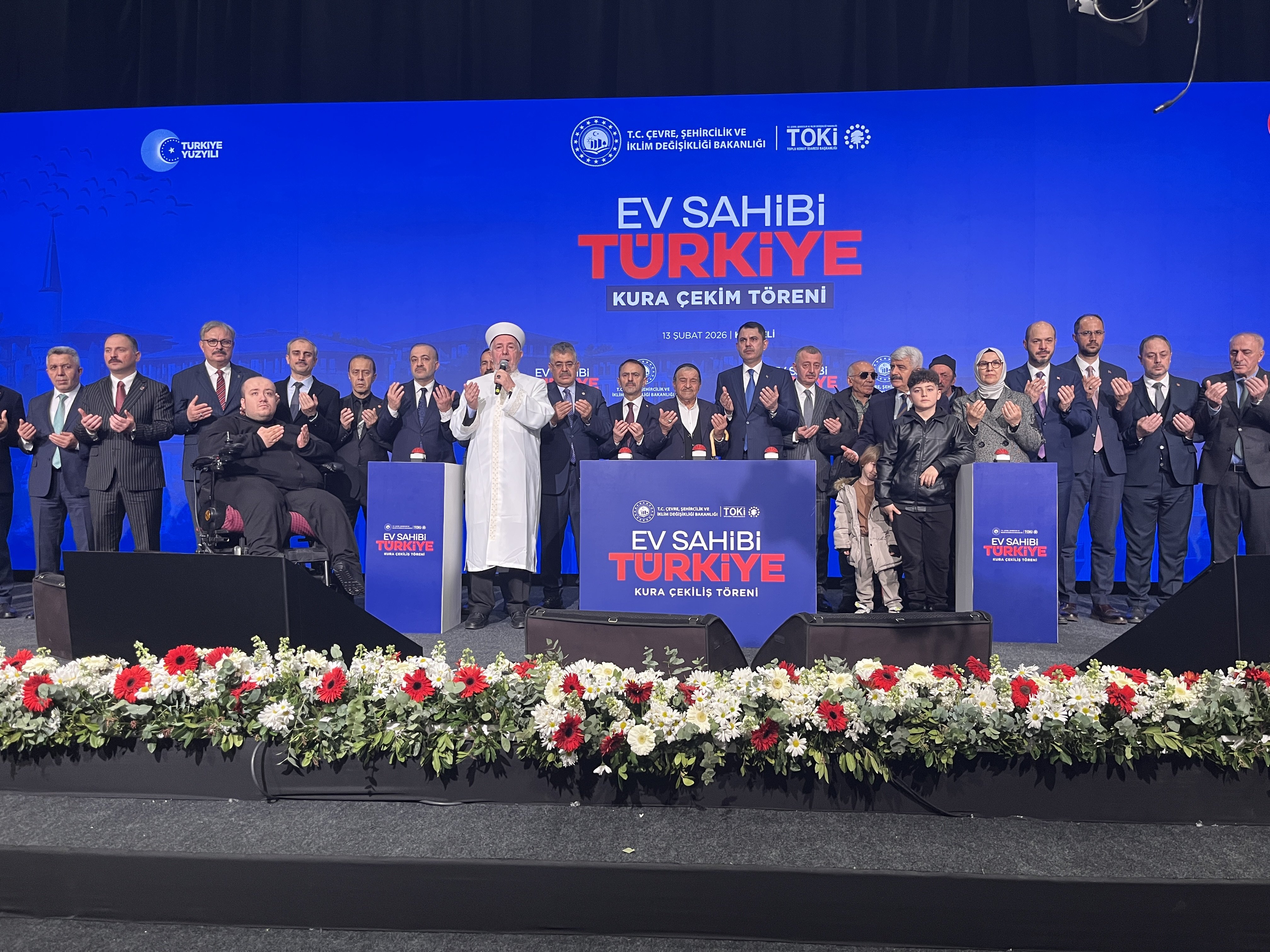 TOKİ Kocaeli konut kura töreni