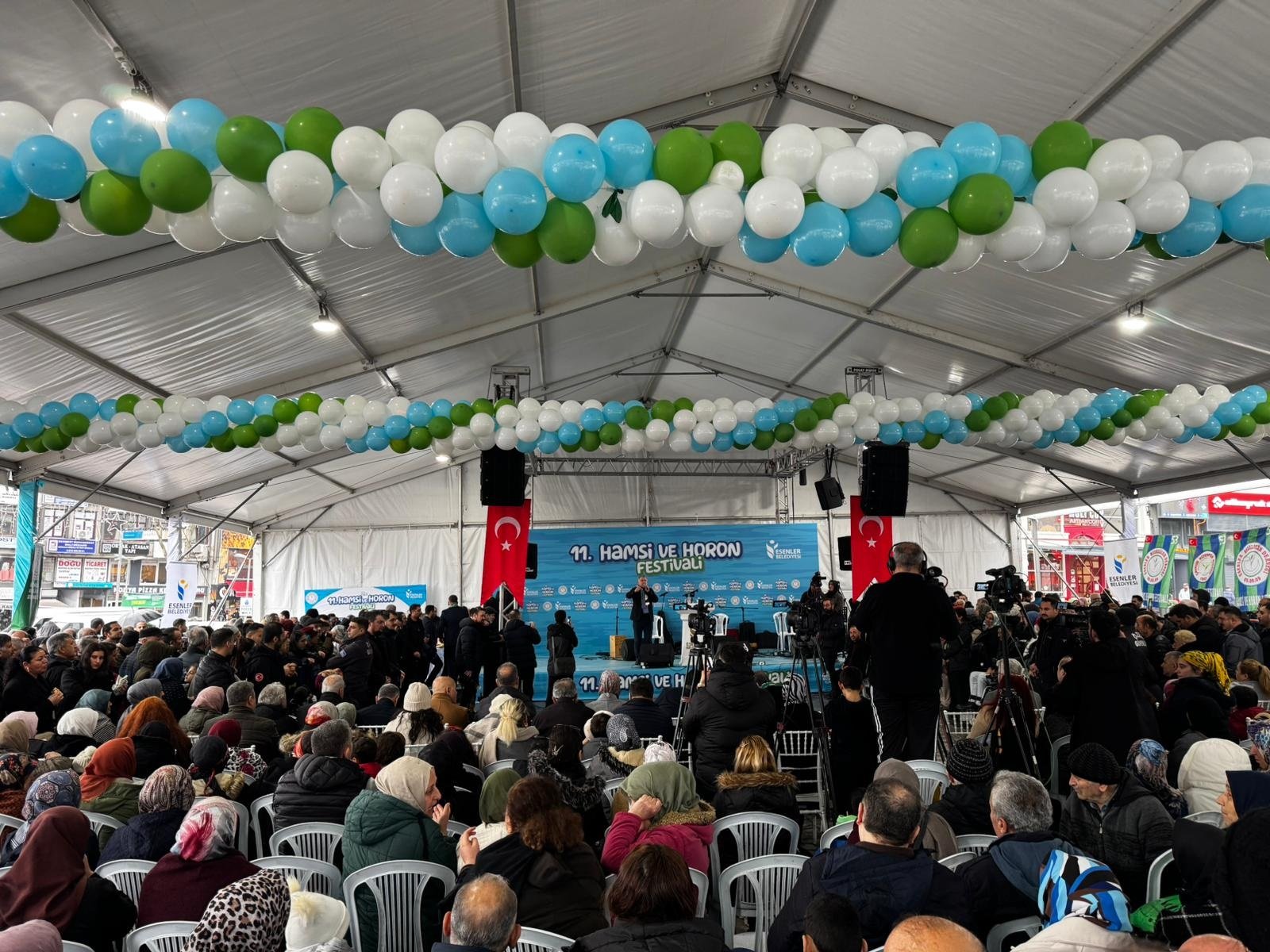 Esenler Hamsi Festivali vatandaş kuyruğu