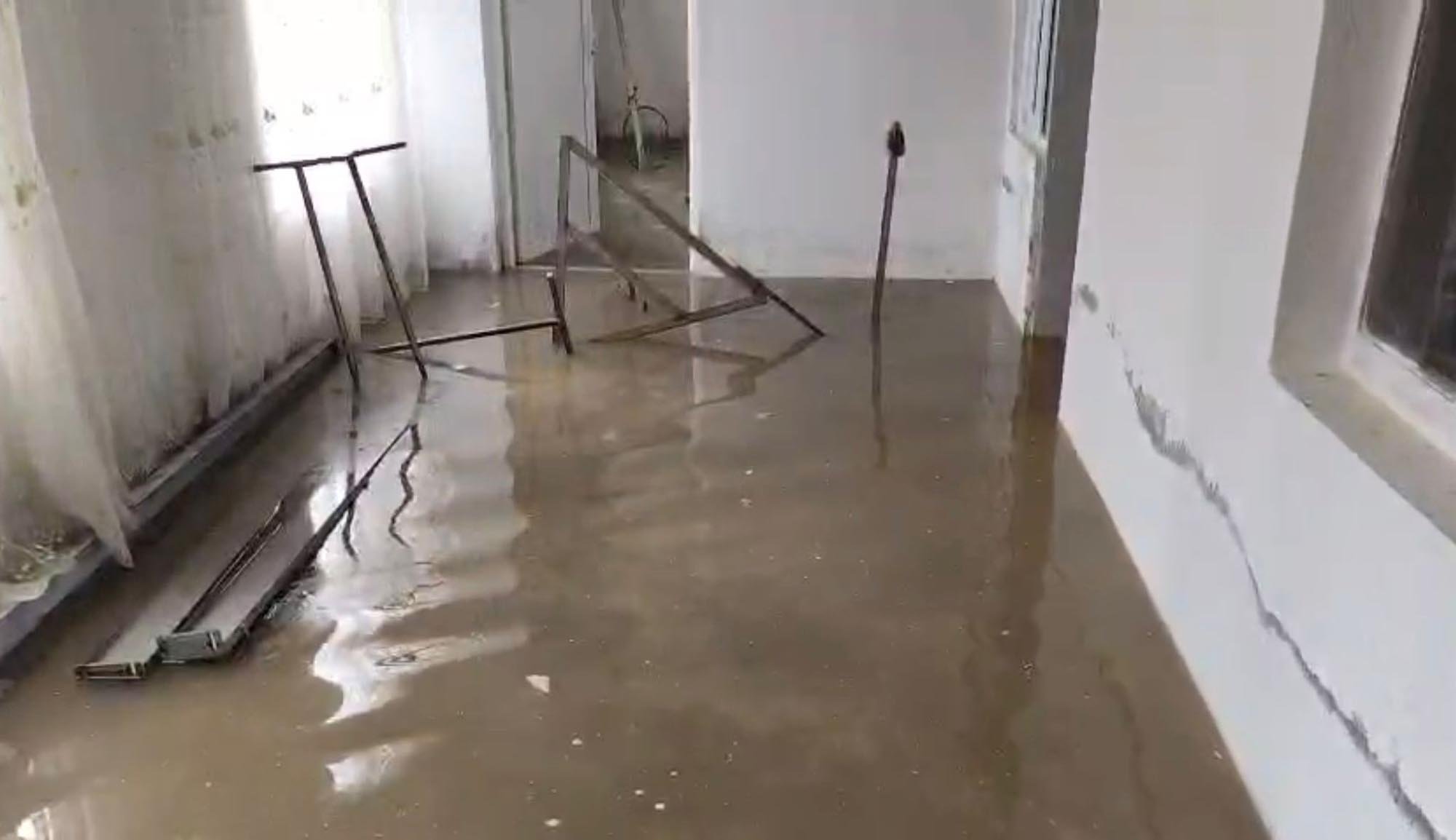 Muş su baskını acil müdahale