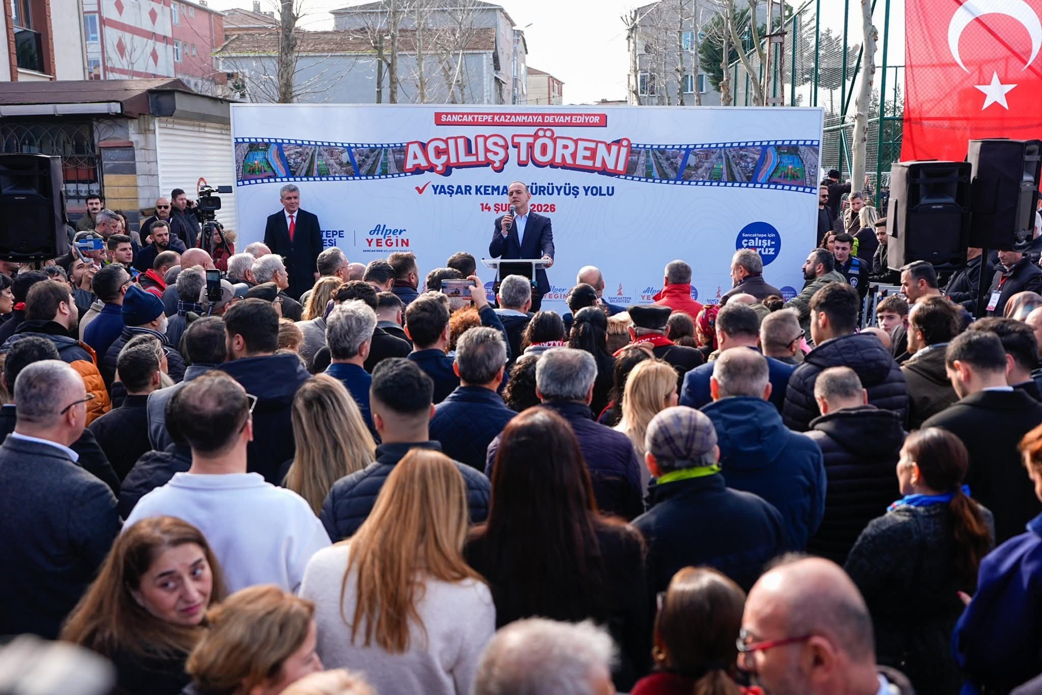 Sancaktepe Yaşar Kemal Yürüyüş Yolu Açılışı