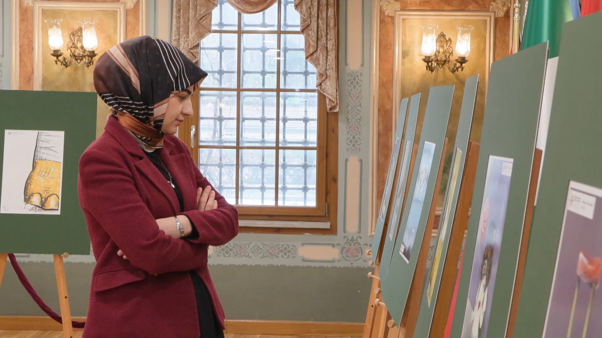 Yeşilay Tütünle Mücadele Karikatür Sergisi