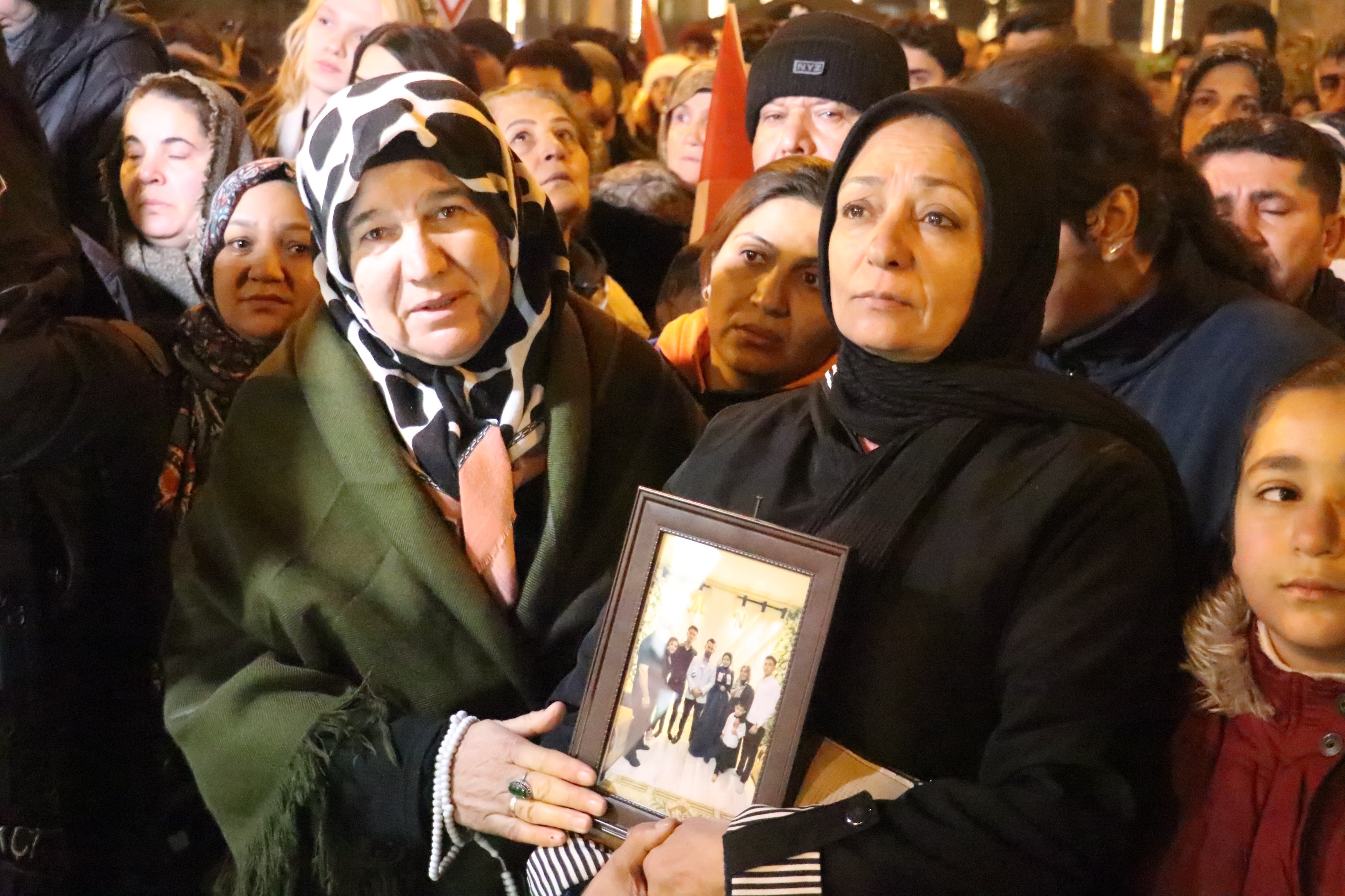 Adıyaman deprem anması sessiz yürüyüş