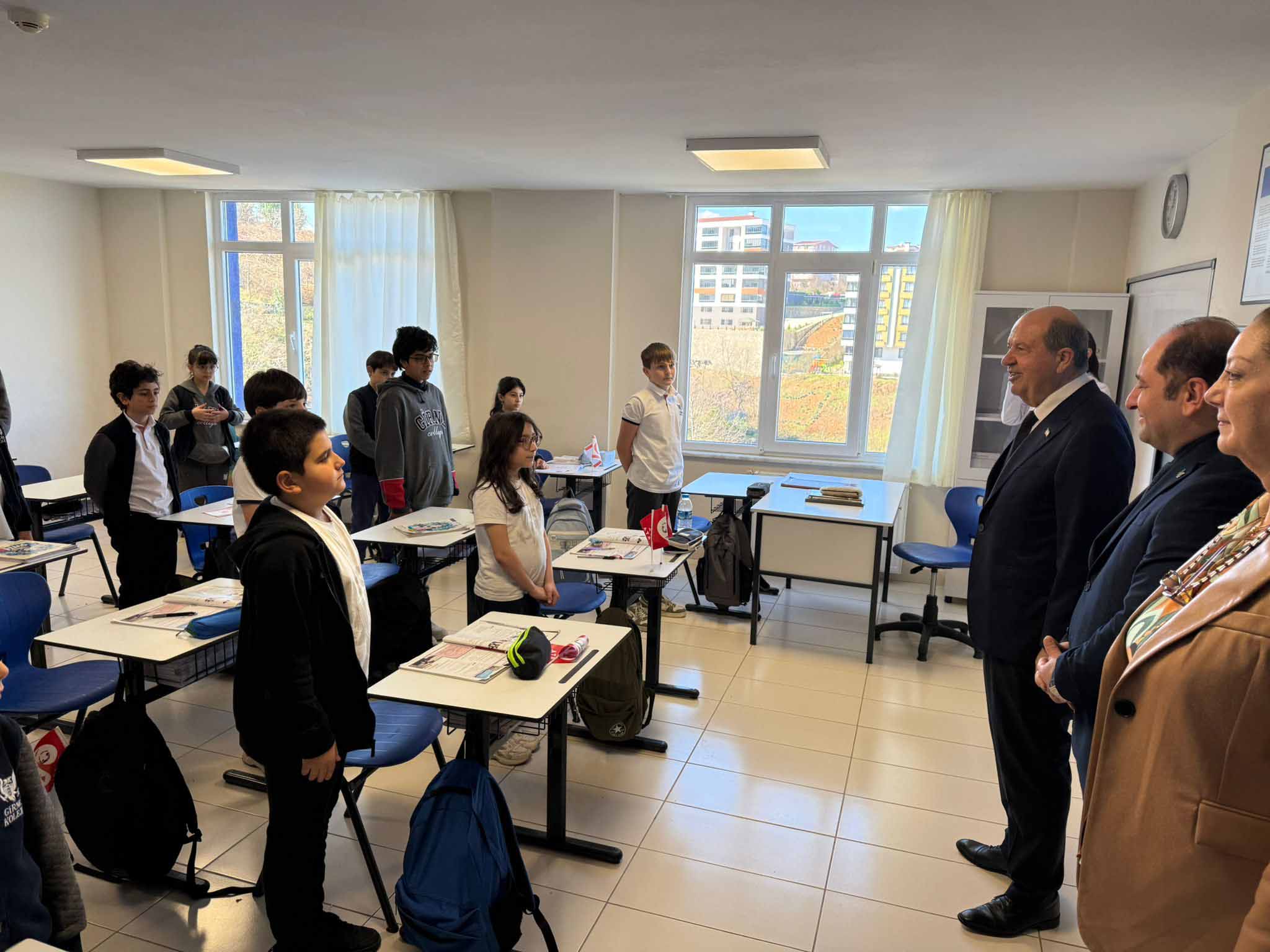 Ersin Tatar Girne Koleji Trabzon Ziyareti