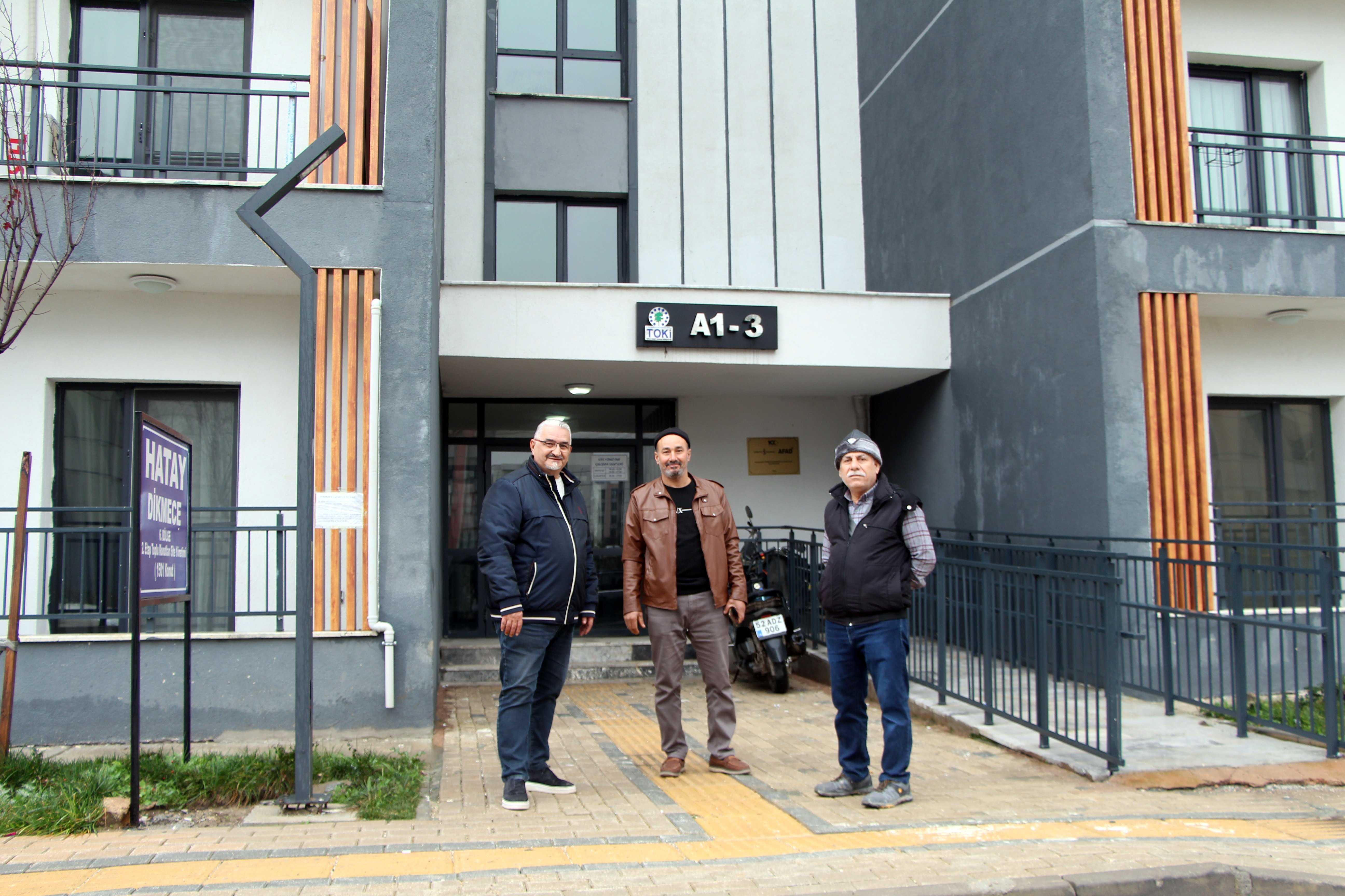 Konut teslim töreninden görüntü