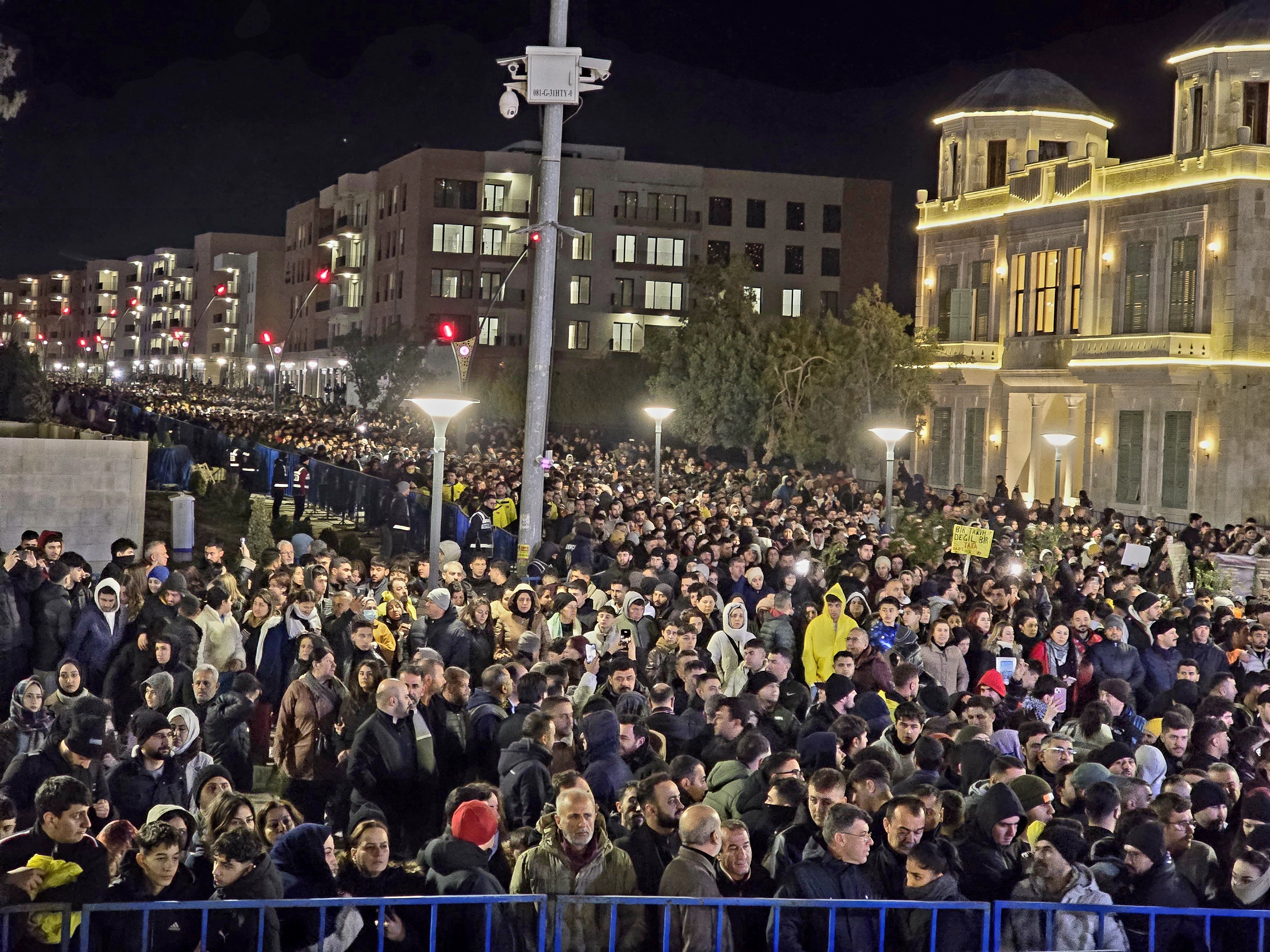 Hatay deprem anması din temsilcileri duası