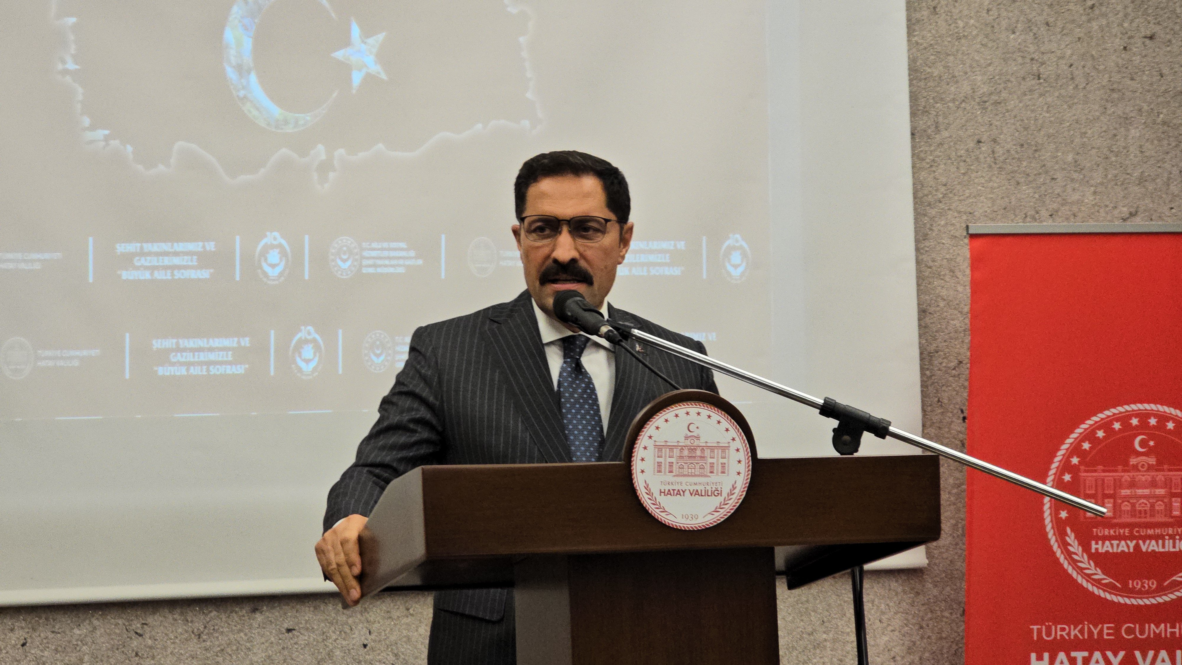 Hatay Valisi Mustafa Masatlı Şehit Aileleri