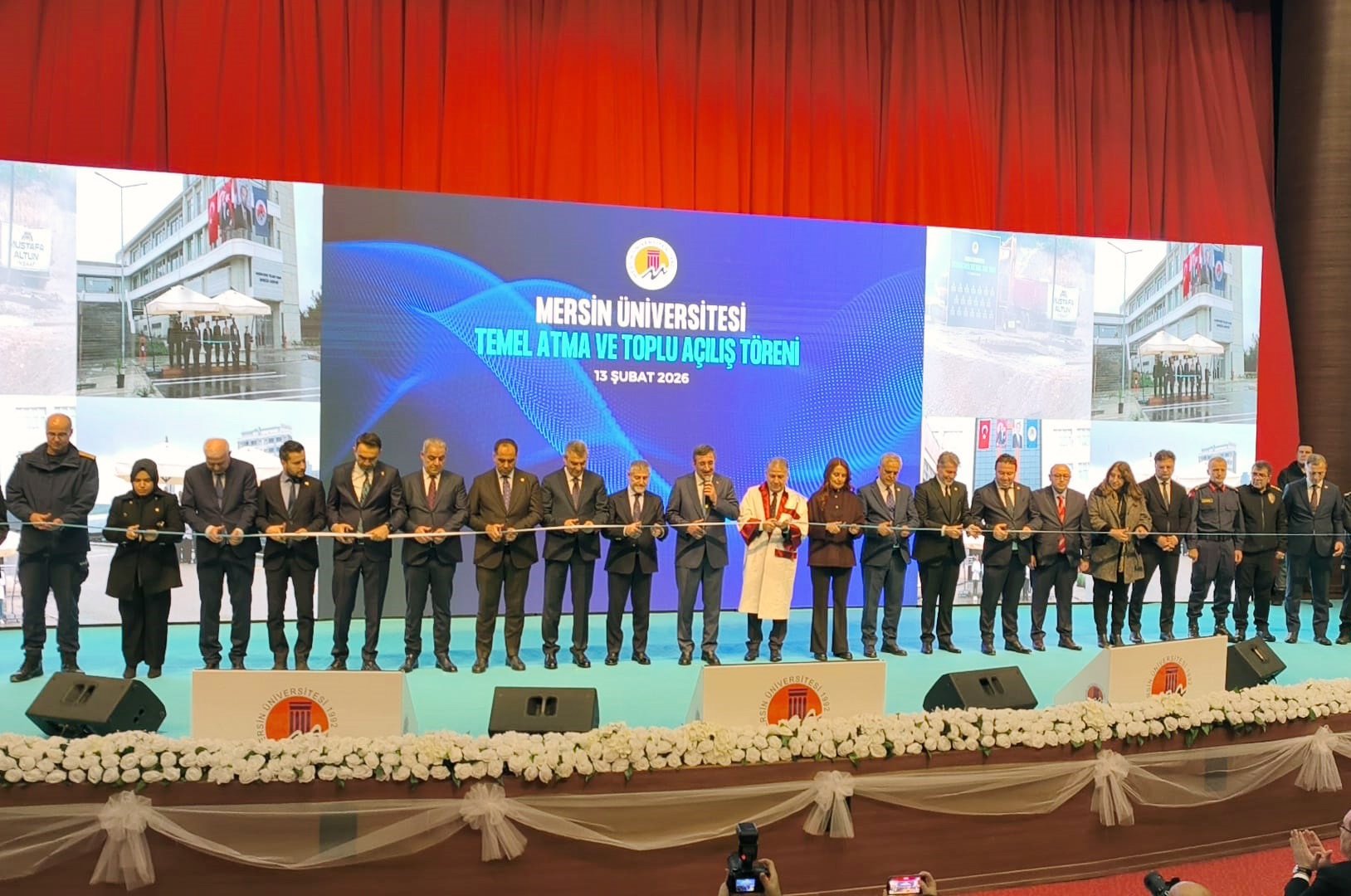 Mersin Üniversitesi Temel Atma ve Açılış Töreni