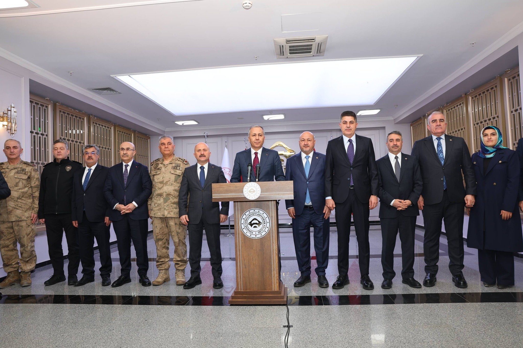 Bakan Ali Yerlikaya Adıyaman toplantısı