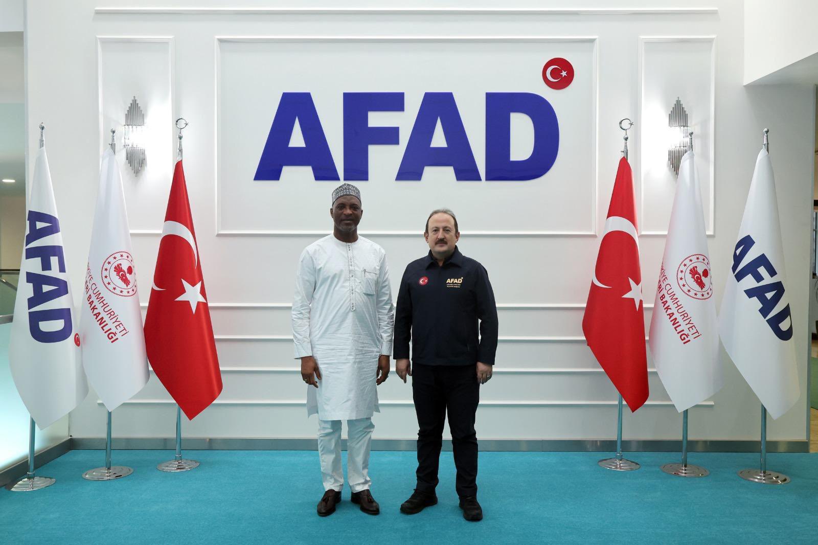 AFAD Başkanı Pehlivan ve Gana İçişleri Bakanı Muntaka görüşmesi