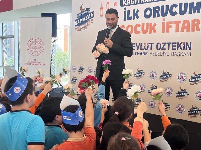 Kağıthane Belediyesi çocuk iftarı programı