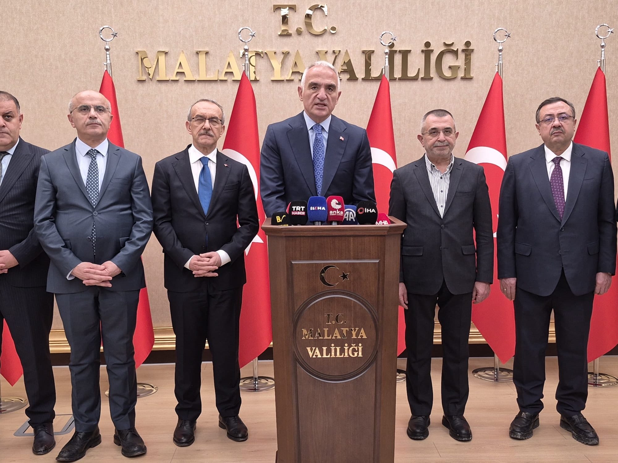 Kültür ve Turizm Bakanı Mehmet Nuri Ersoy Malatya Açıklaması