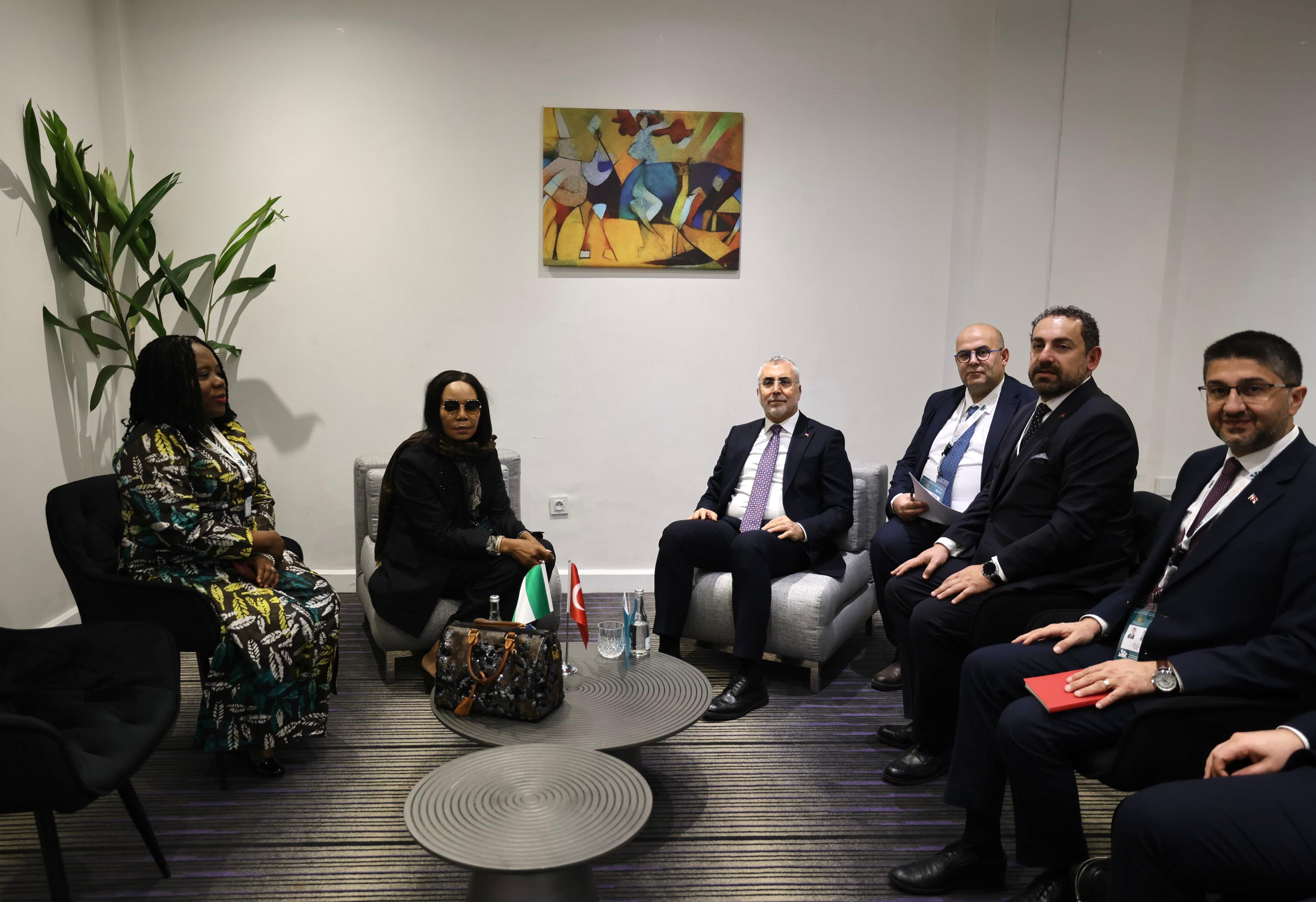 Bakan Vedat Işıkhan Nijerya Çalışma Bakanı ile görüşme