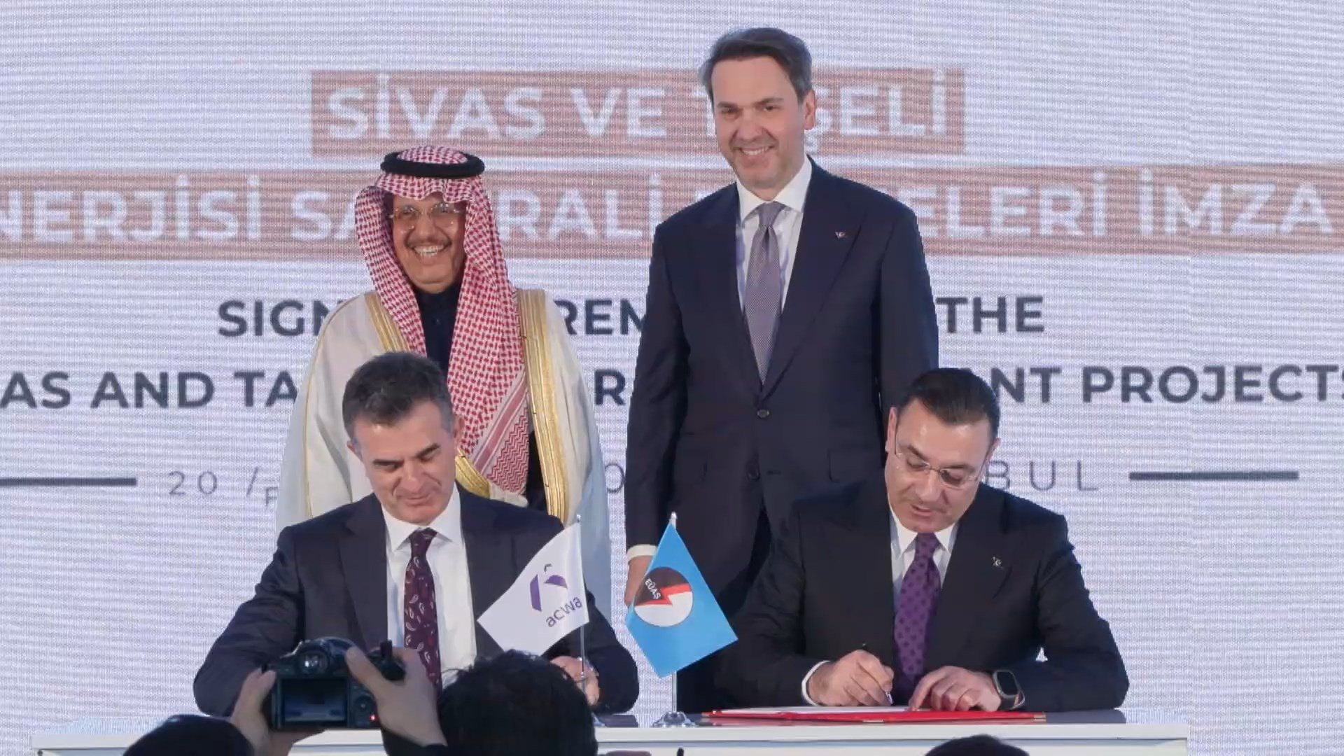 GES Projesi İmza Töreni Katılımcıları