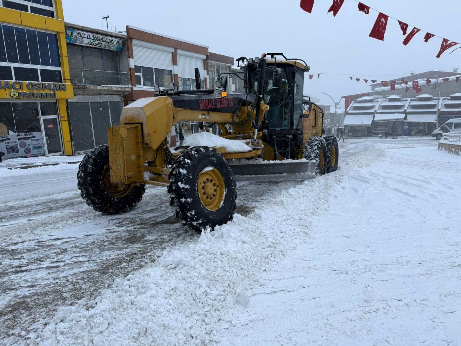 Van kar yağışı ulaşım kapalı