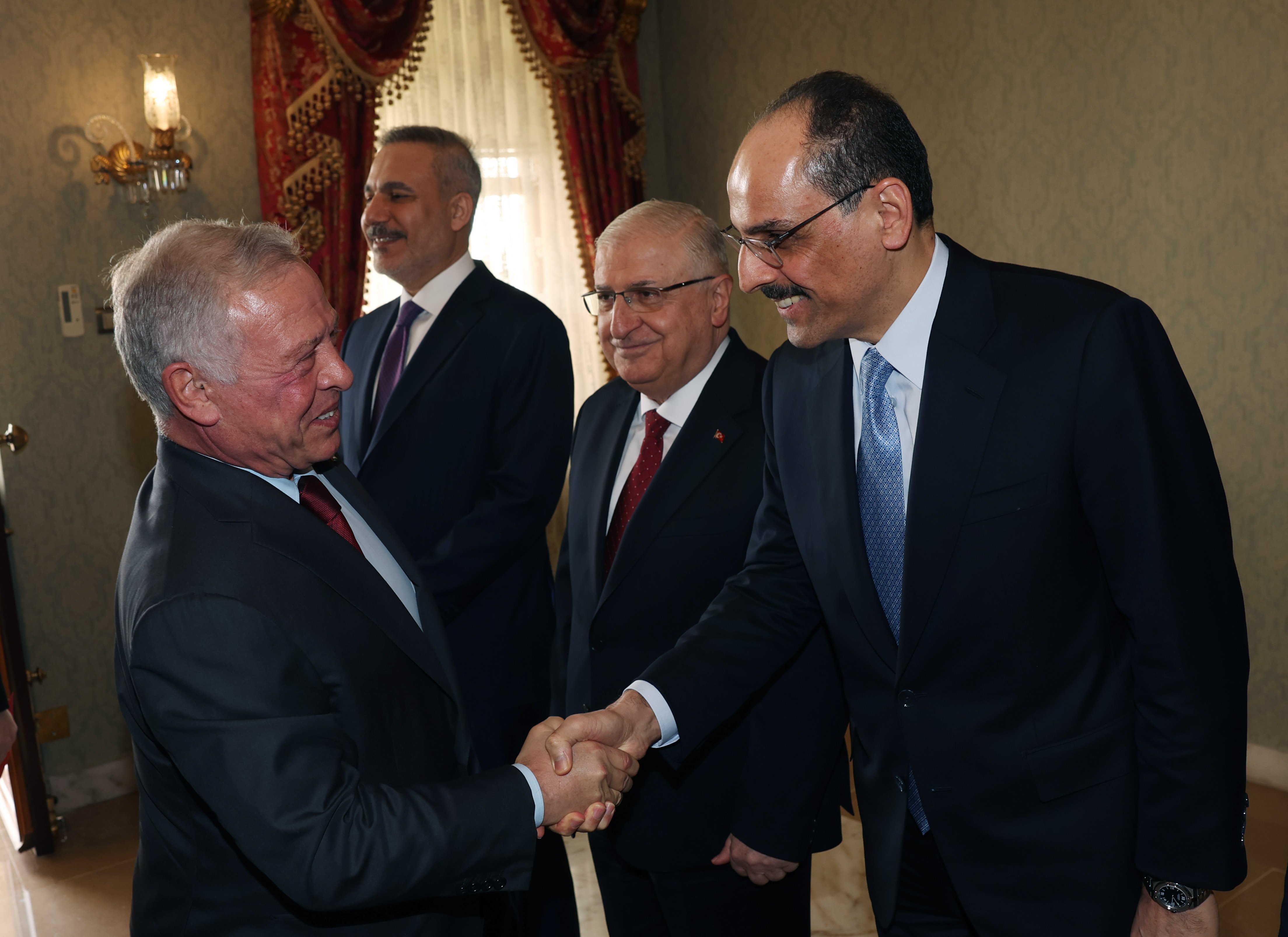 Cumhurbaşkanı Erdoğan Ürdün Kralı 2. Abdullah