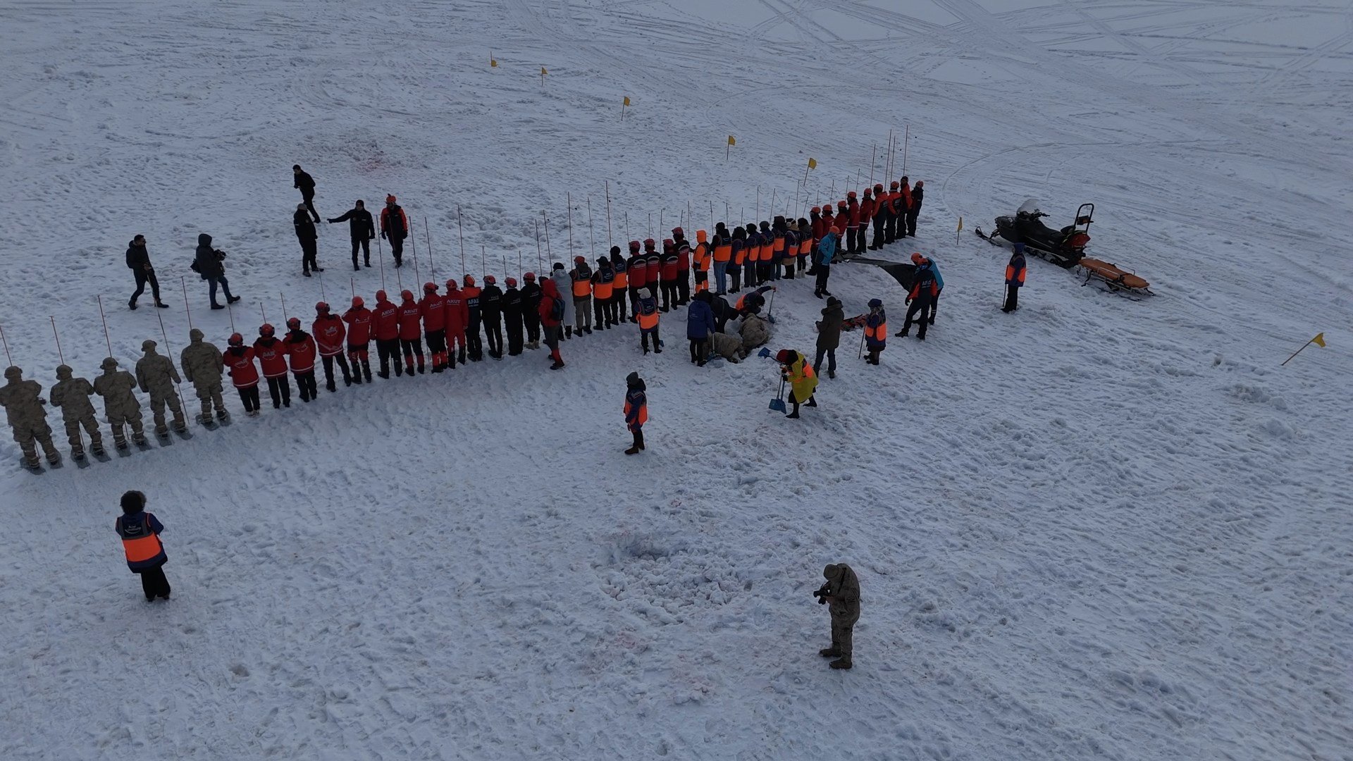 AFAD Ekipleri Tatbikat Sahasında