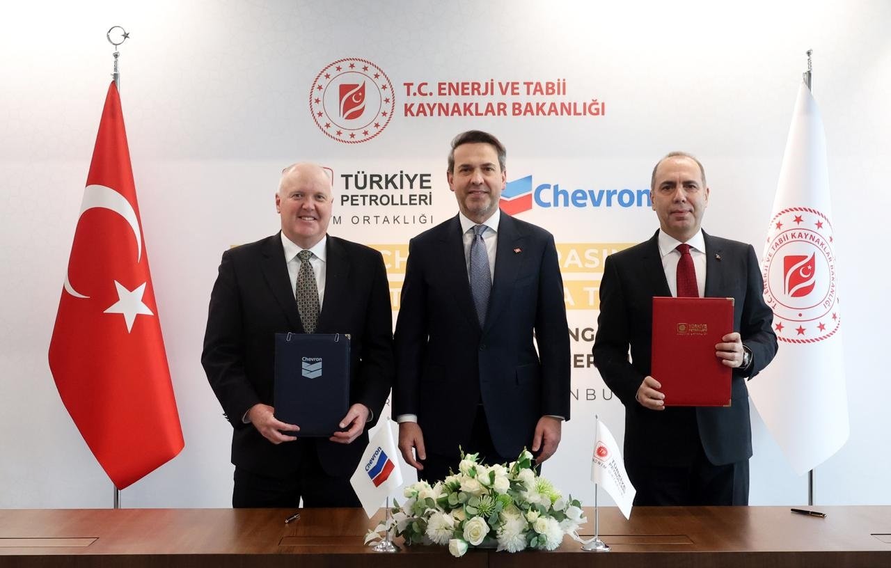 Enerji Bakanı Alparslan Bayraktar TPAO Chevron Anlaşması