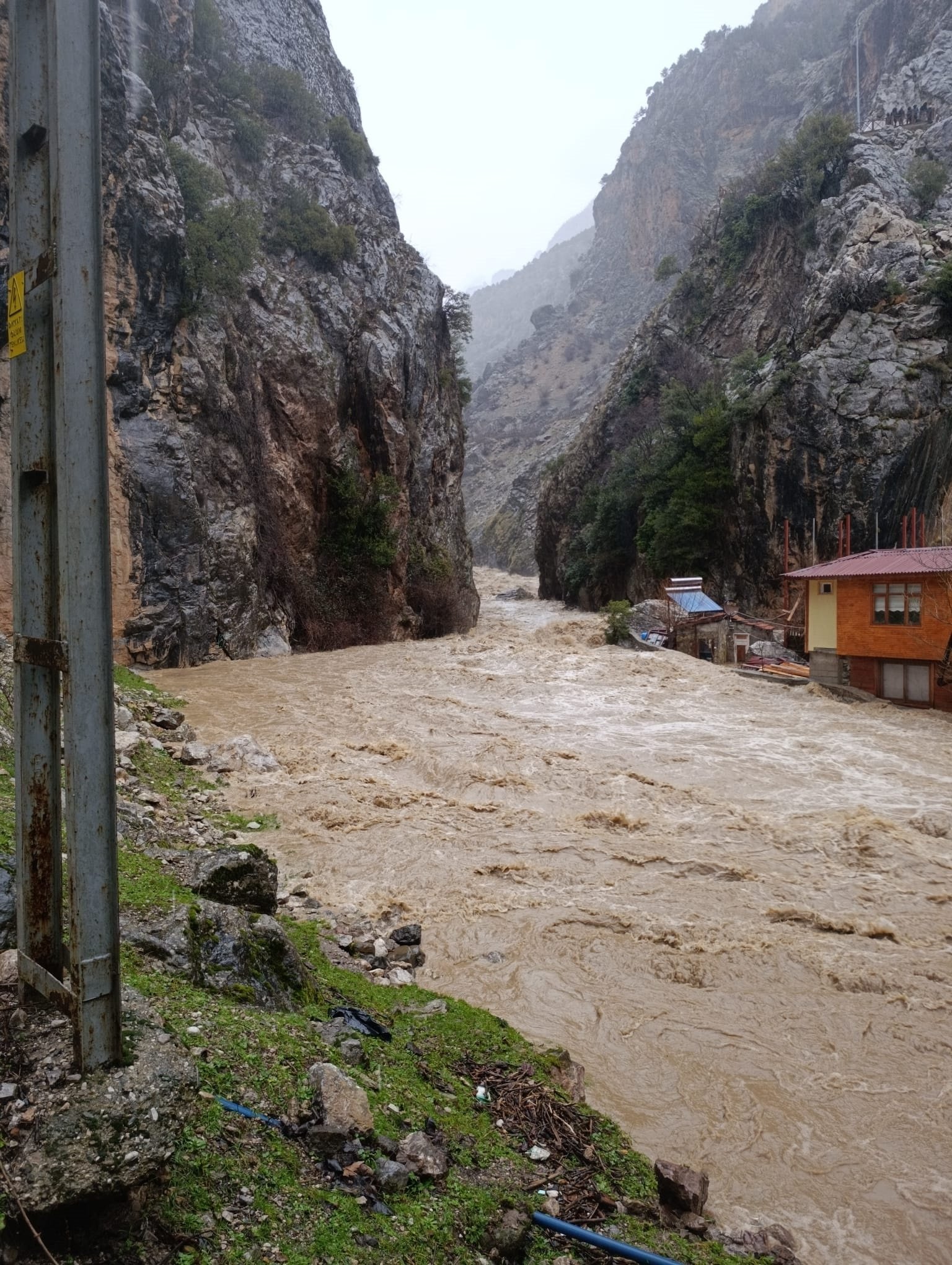 Yahyalı sel AFAD ekipleri