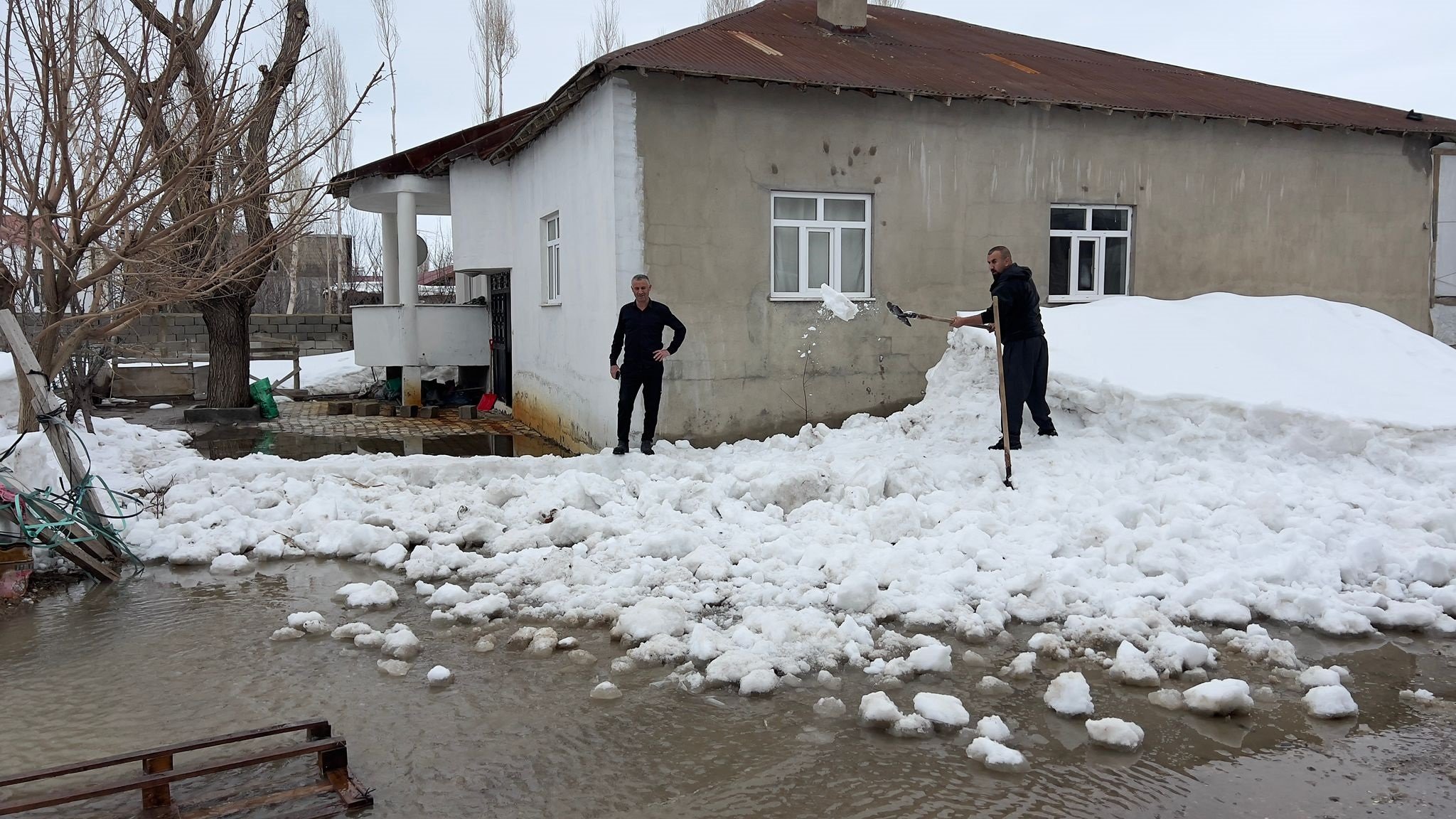 Yüksekova su baskını genel görünüm