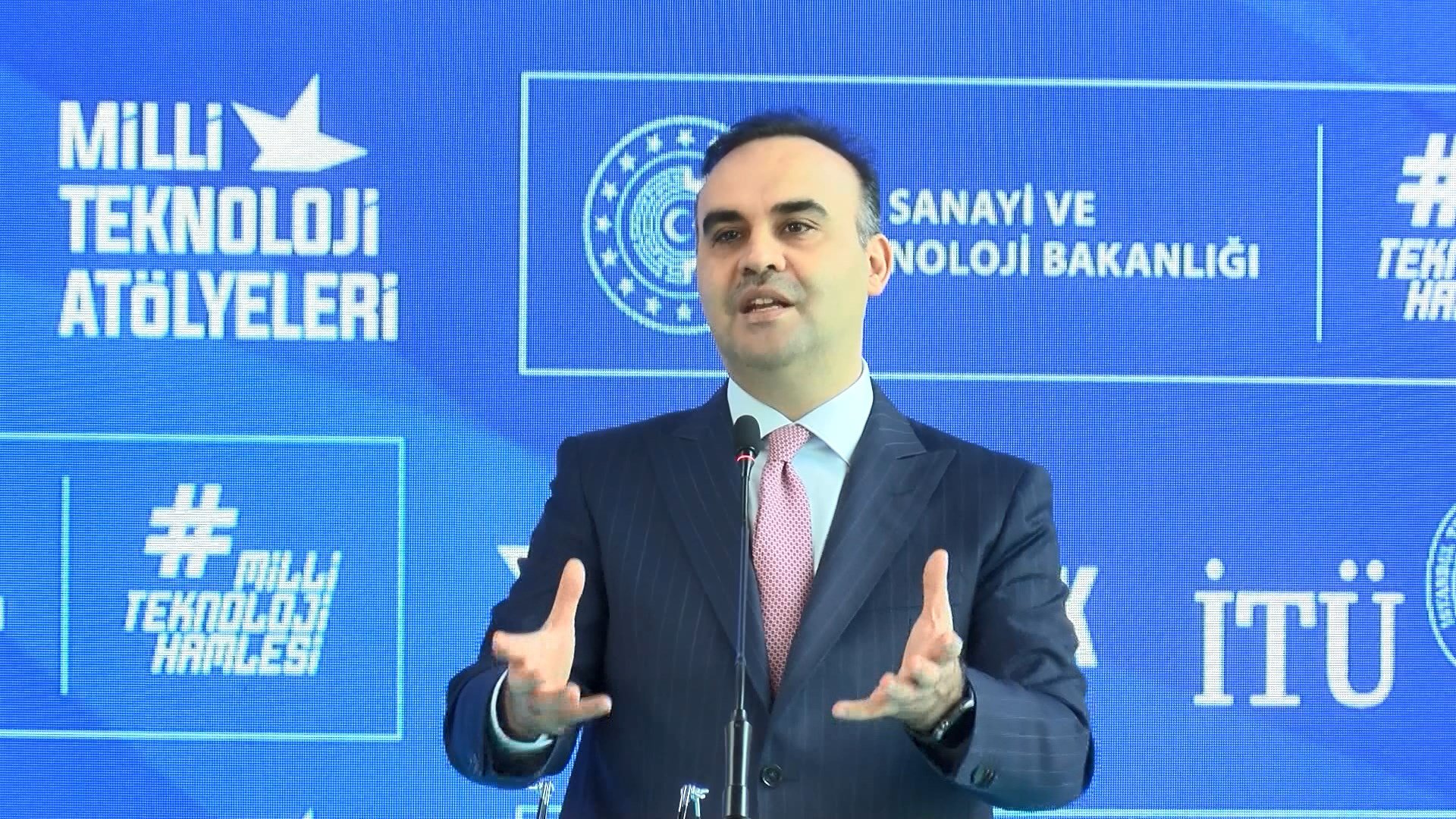 Bakan Mehmet Fatih Kacır İTÜ Açılışında