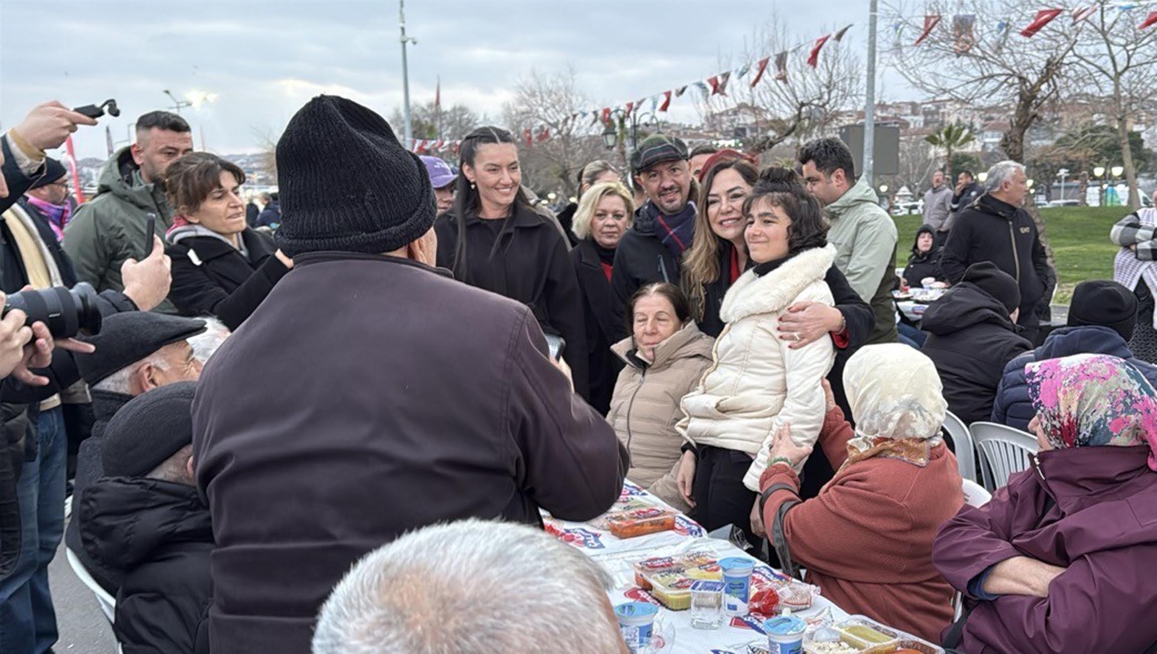 Tekirdağ Sahilinde İftar Sofraları