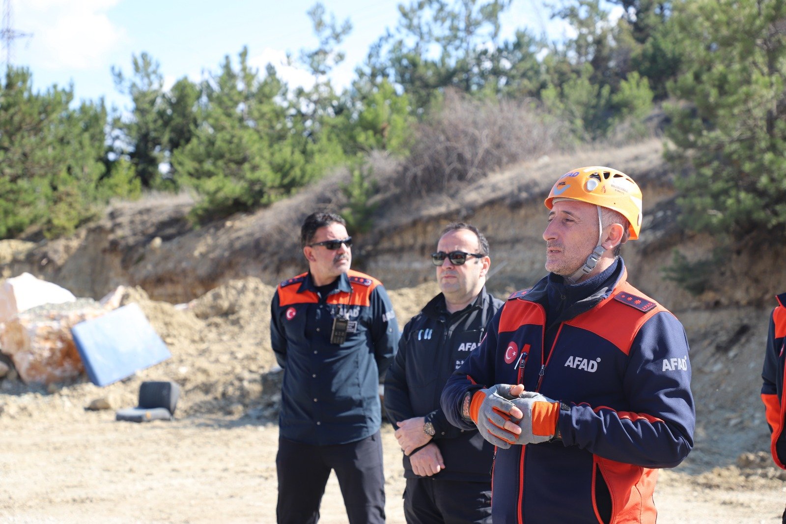 Kastamonu Heyelan Tatbikatı AFAD Ekipleri