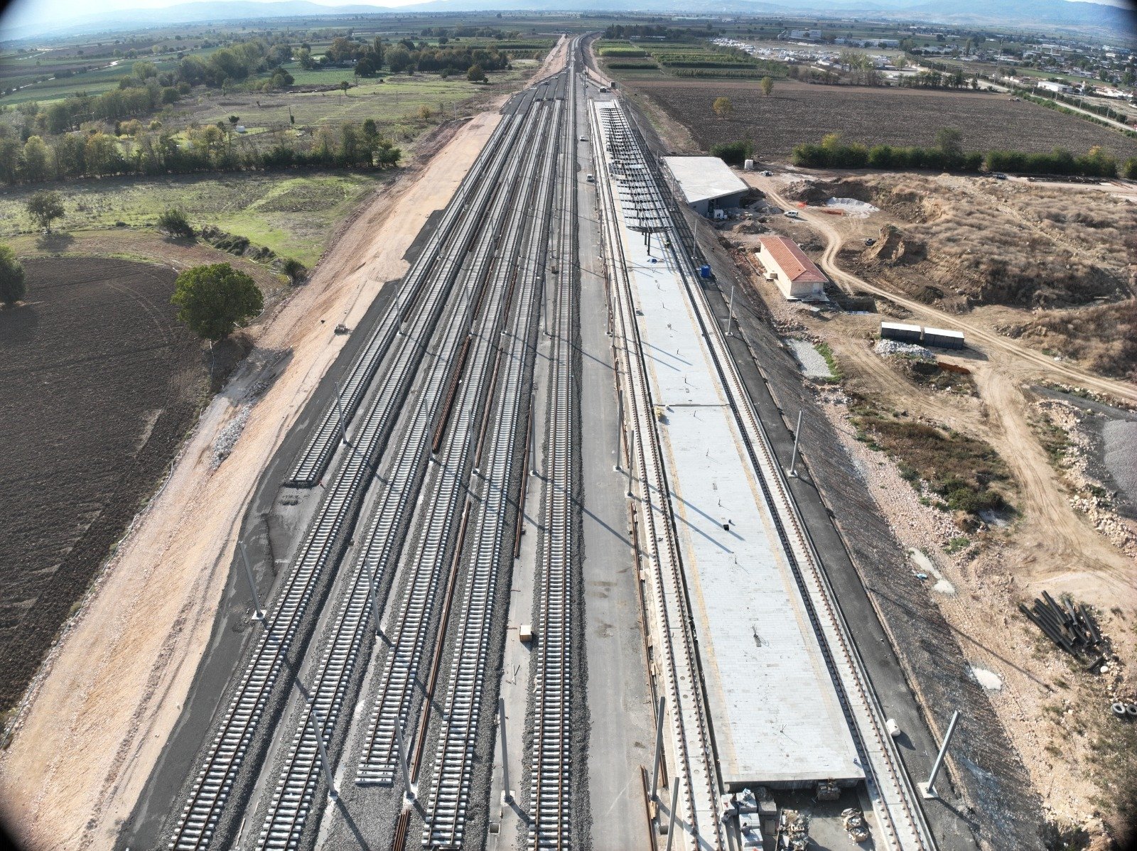 YHT viyadük inşaatı