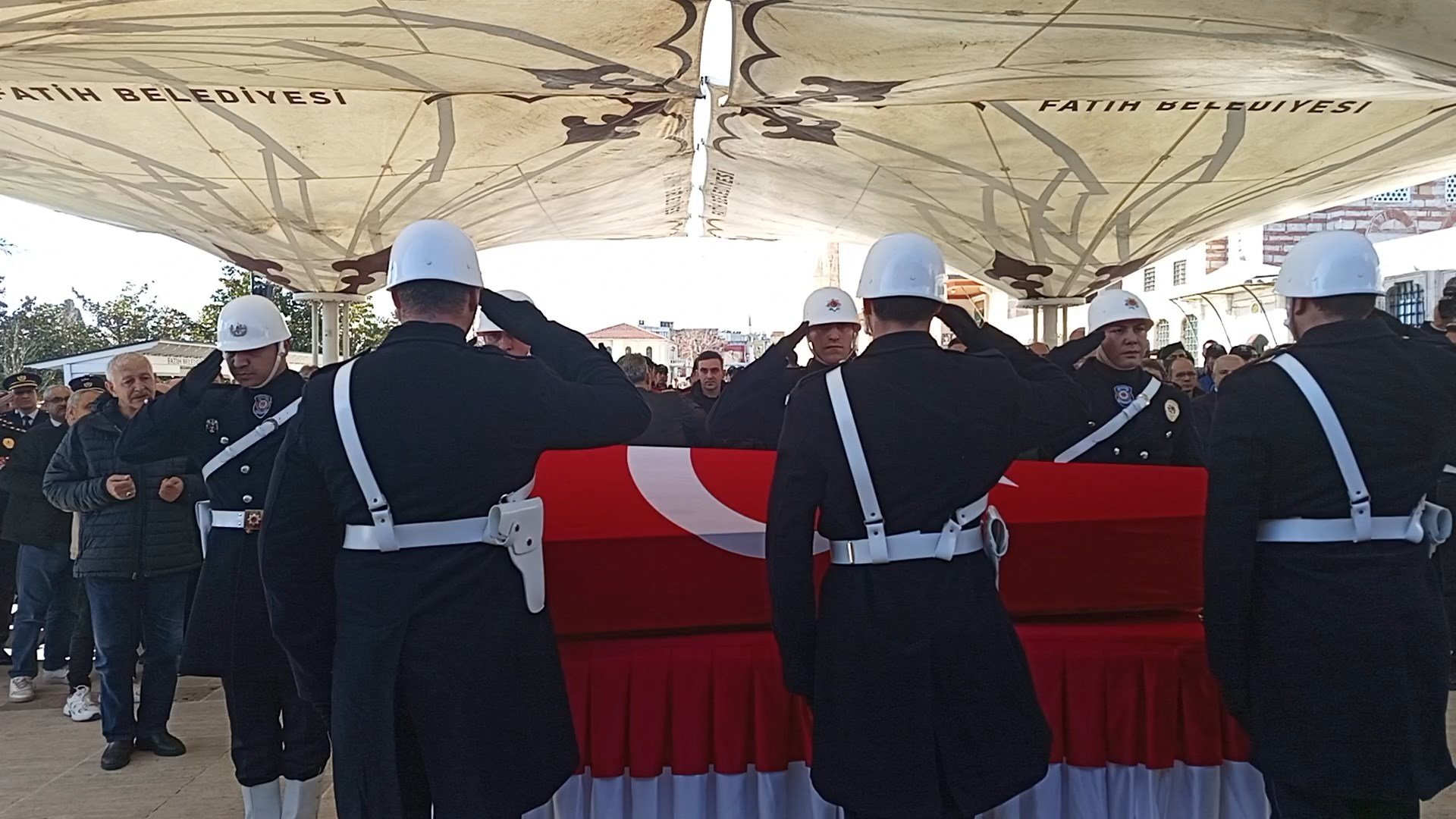 Fatih Camii Cenaze Töreni