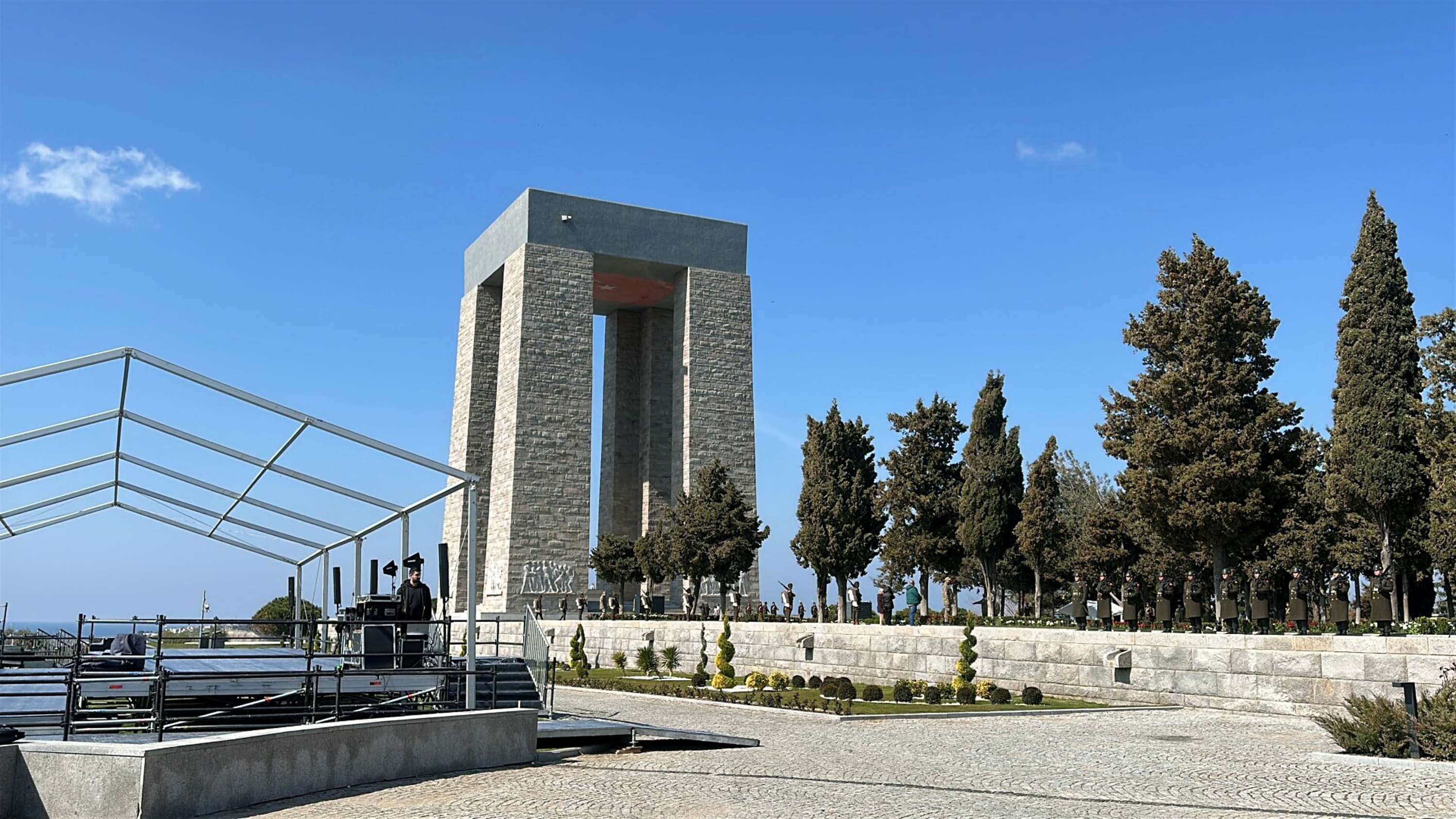 Tören provasından kare